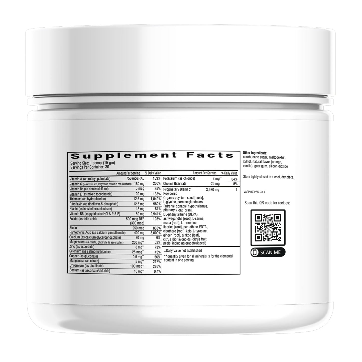 Doctor Wilson's Original Formulations Adrenal Power Powder 15.8 oz