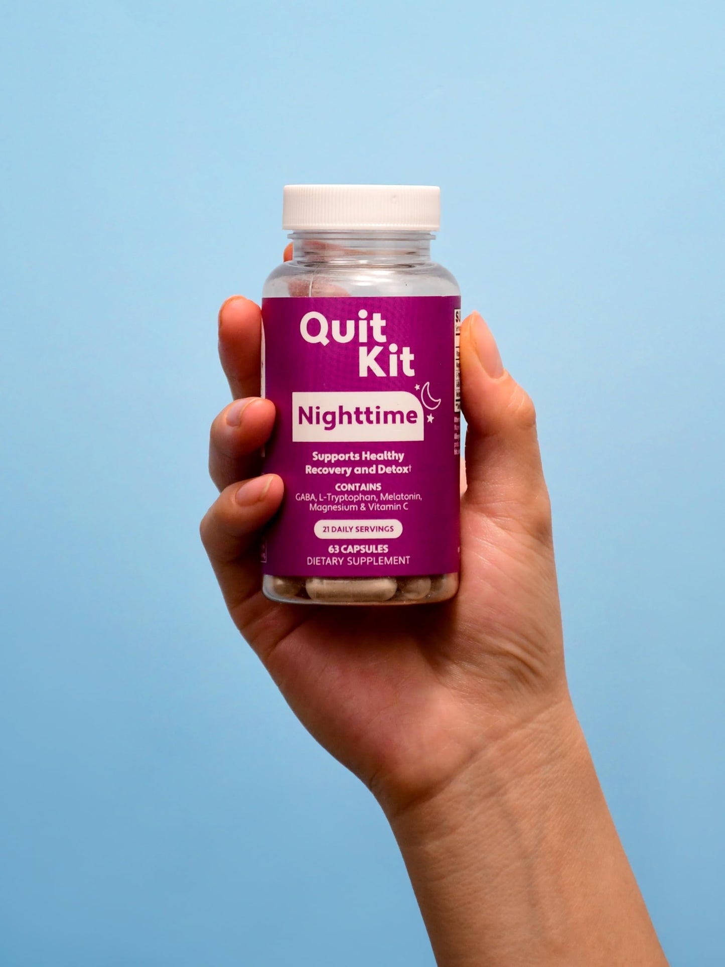 Quit Kit Nighttime Detox & Sleep Recovery System, 63 Capsules