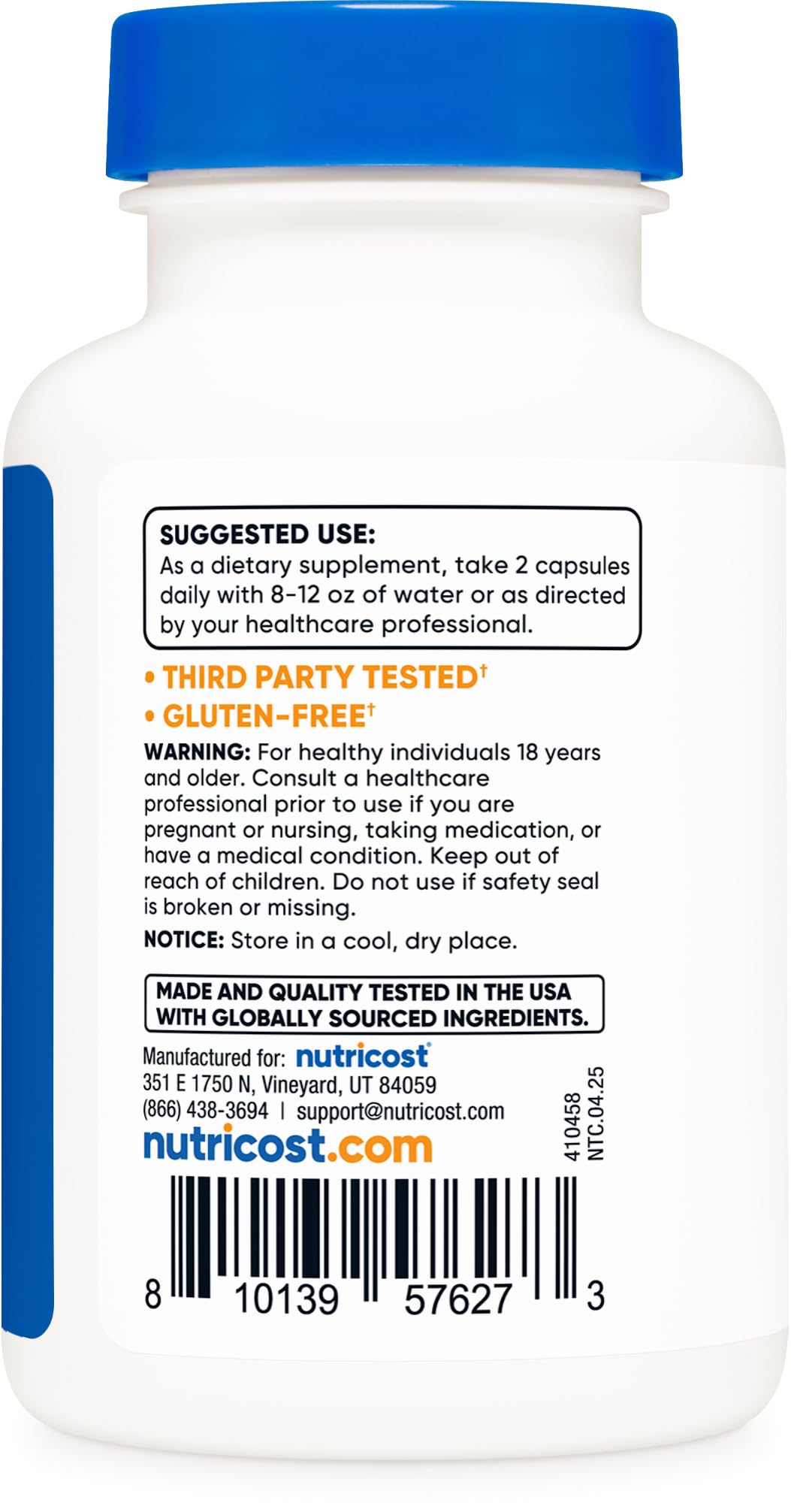 Nutricost Rosemary Extract Capsules 120 Count