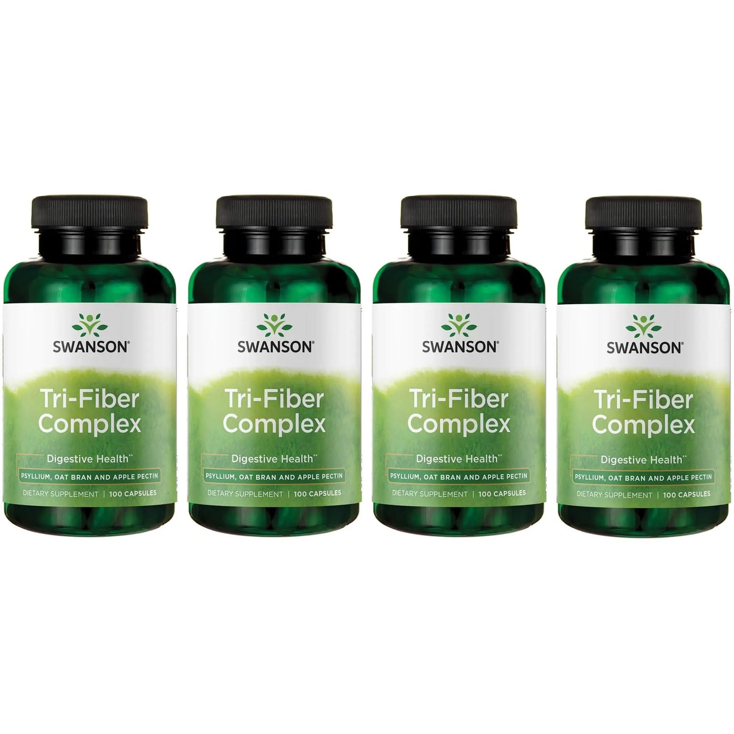 Swanson Tri-Fiber Complex Capsules 400