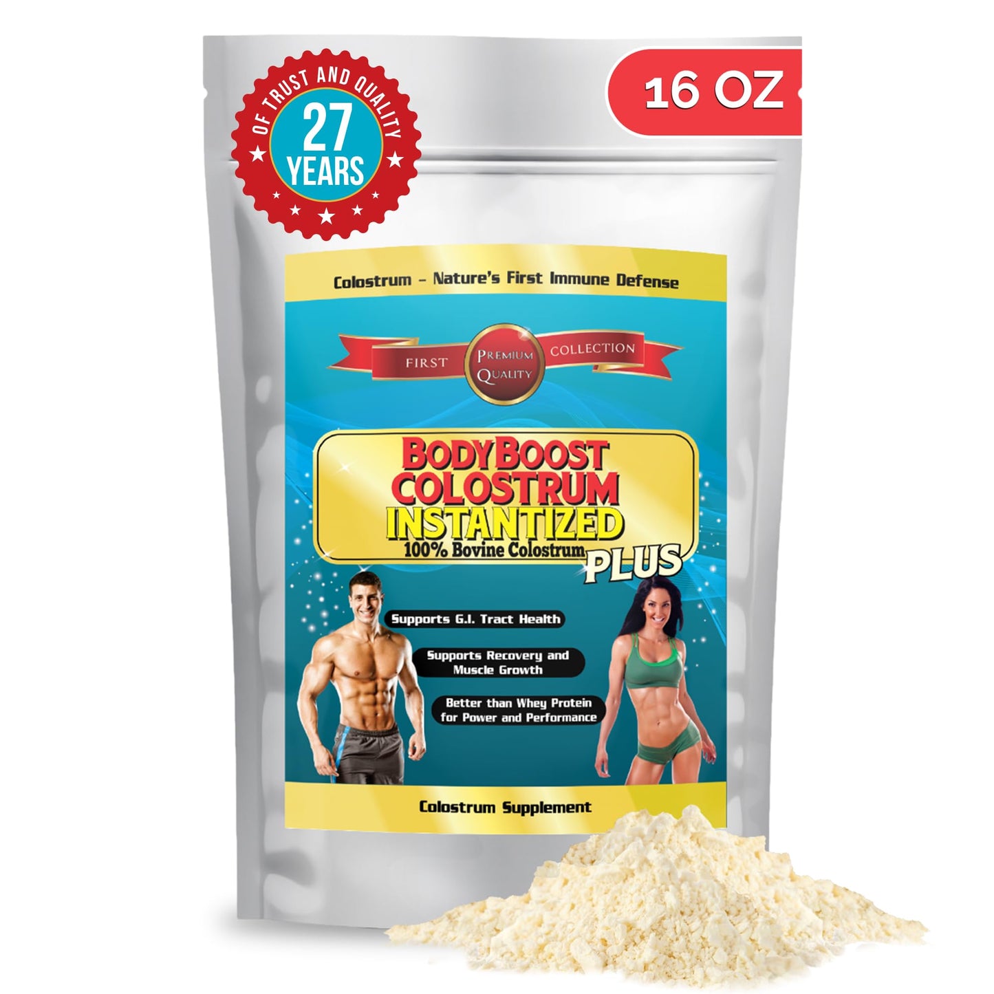 BodyBoost Colostrum Powder 16 oz