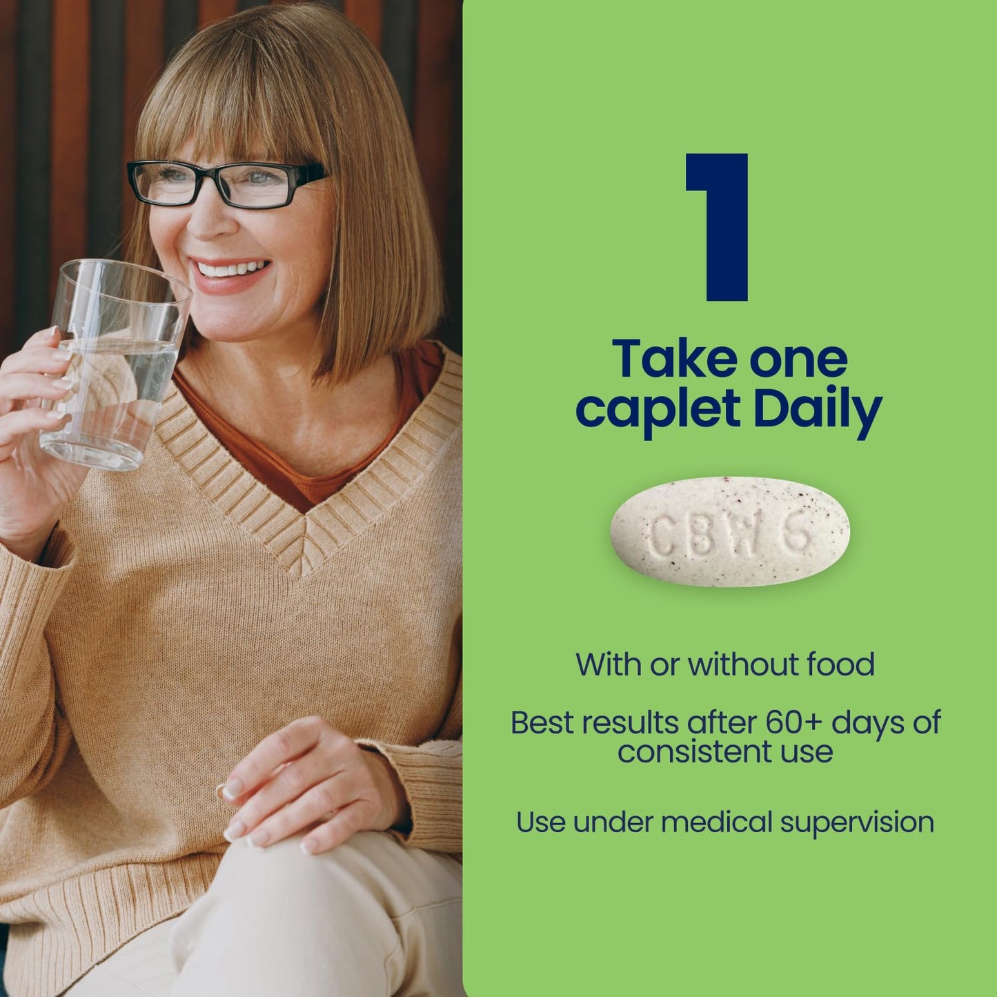 Cerefolin Brain Wellness, Targeted Nutrition for Cognitive Support Caplet 60