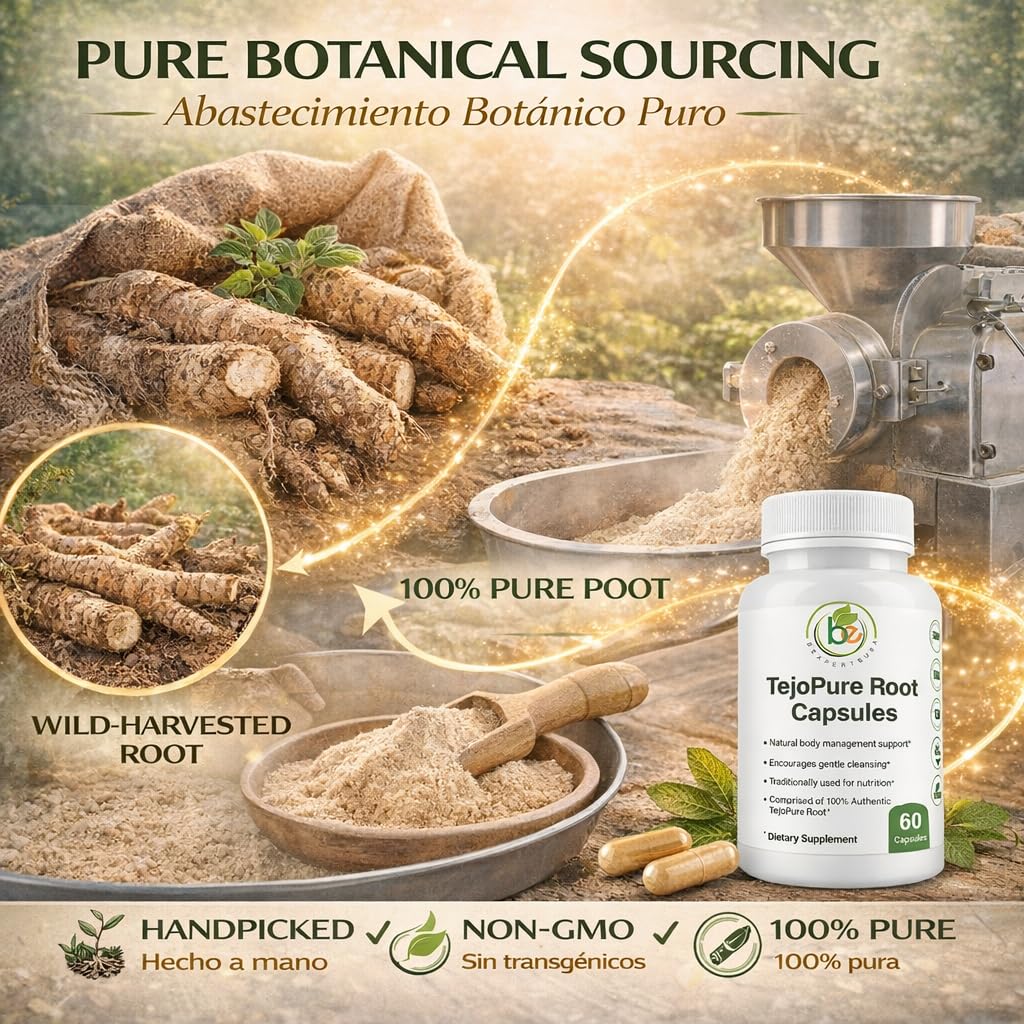 BEXPERTSUSA Tejocote Root Capsule 60 Count
