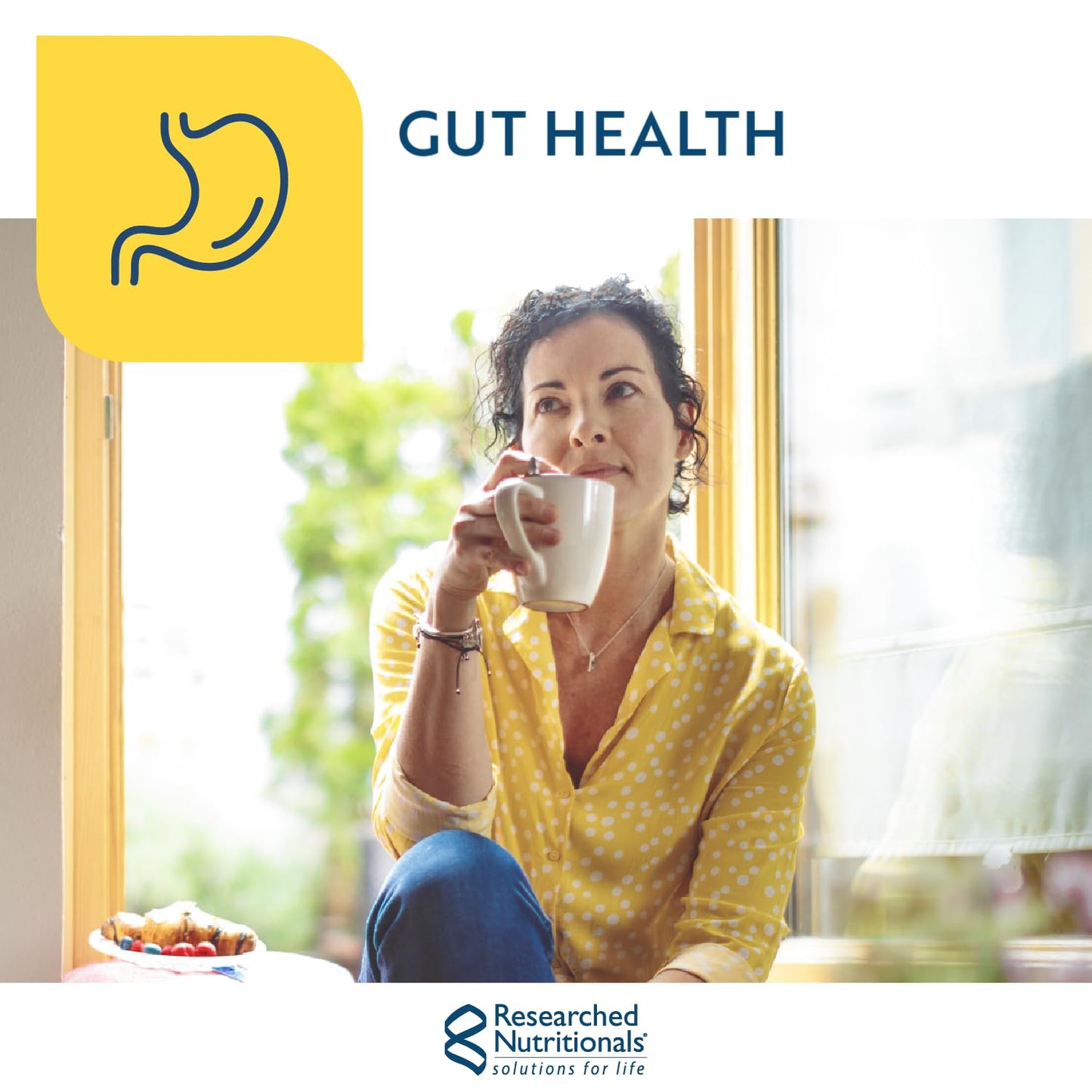 Researched Nutritionals RenewGut Thrive Capsules, 150 Count