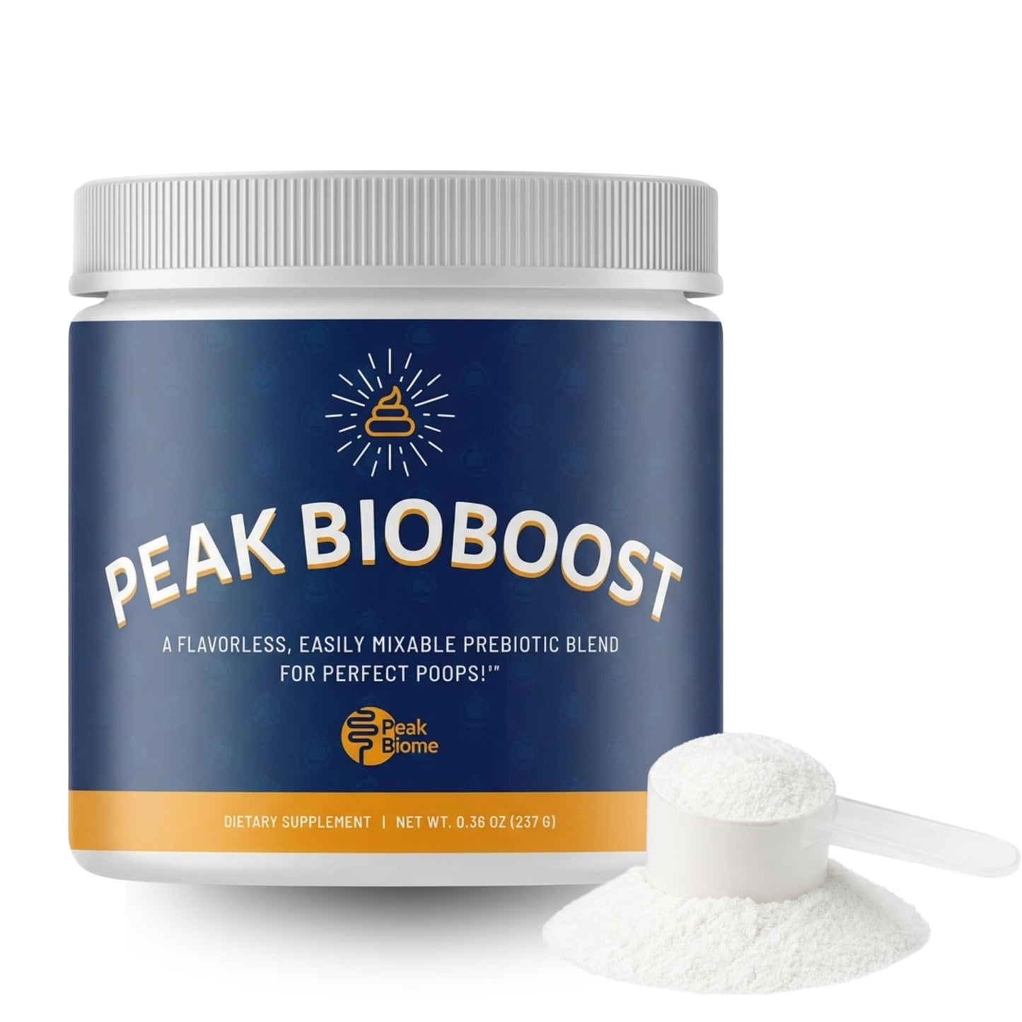 Peak Biome Peak BioBoost Prebiotic Fiber Supplement Powder 52.5 oz