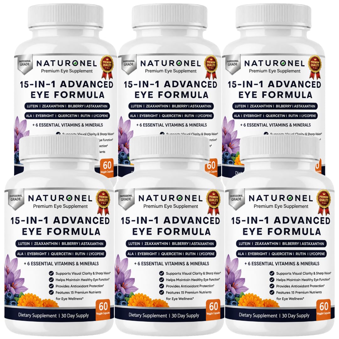 Naturonel 15-in-1 Advanced Eye Formula Capsule 60 Count