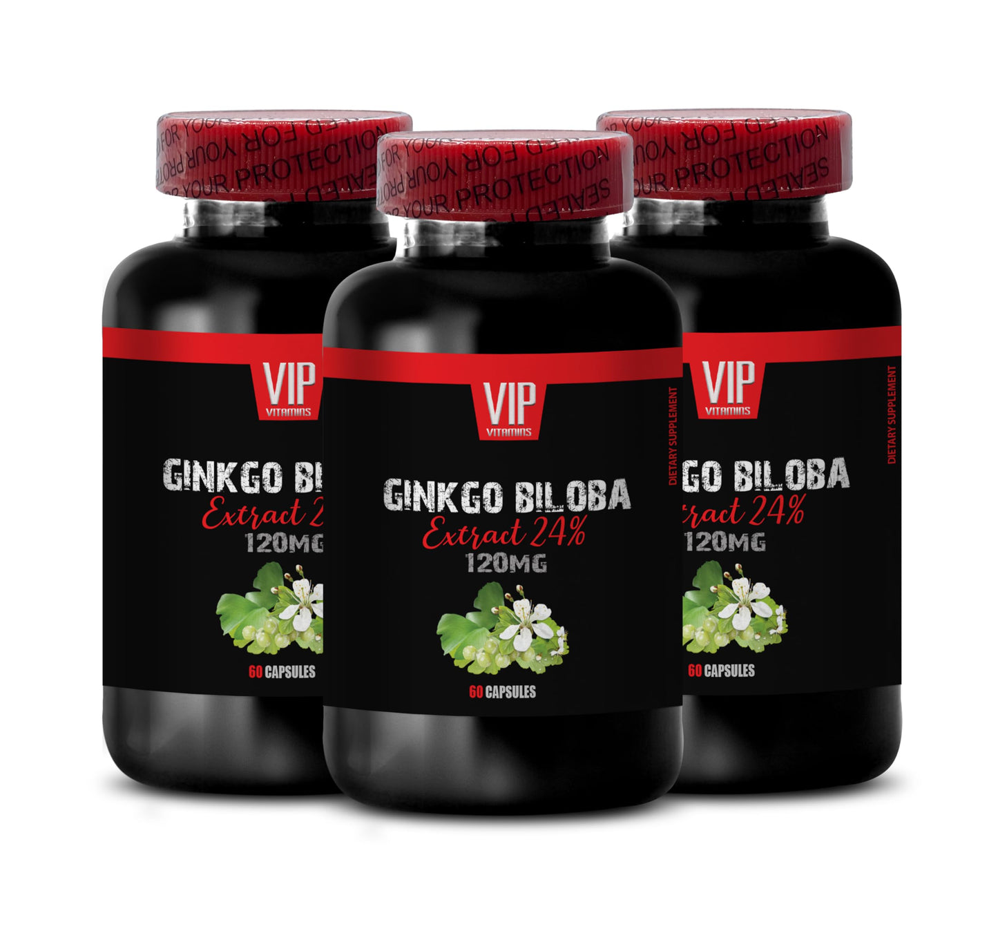 SKIN CARE SOLUTIONS Ginkgo Biloba Organic Capsule 180 Capsules