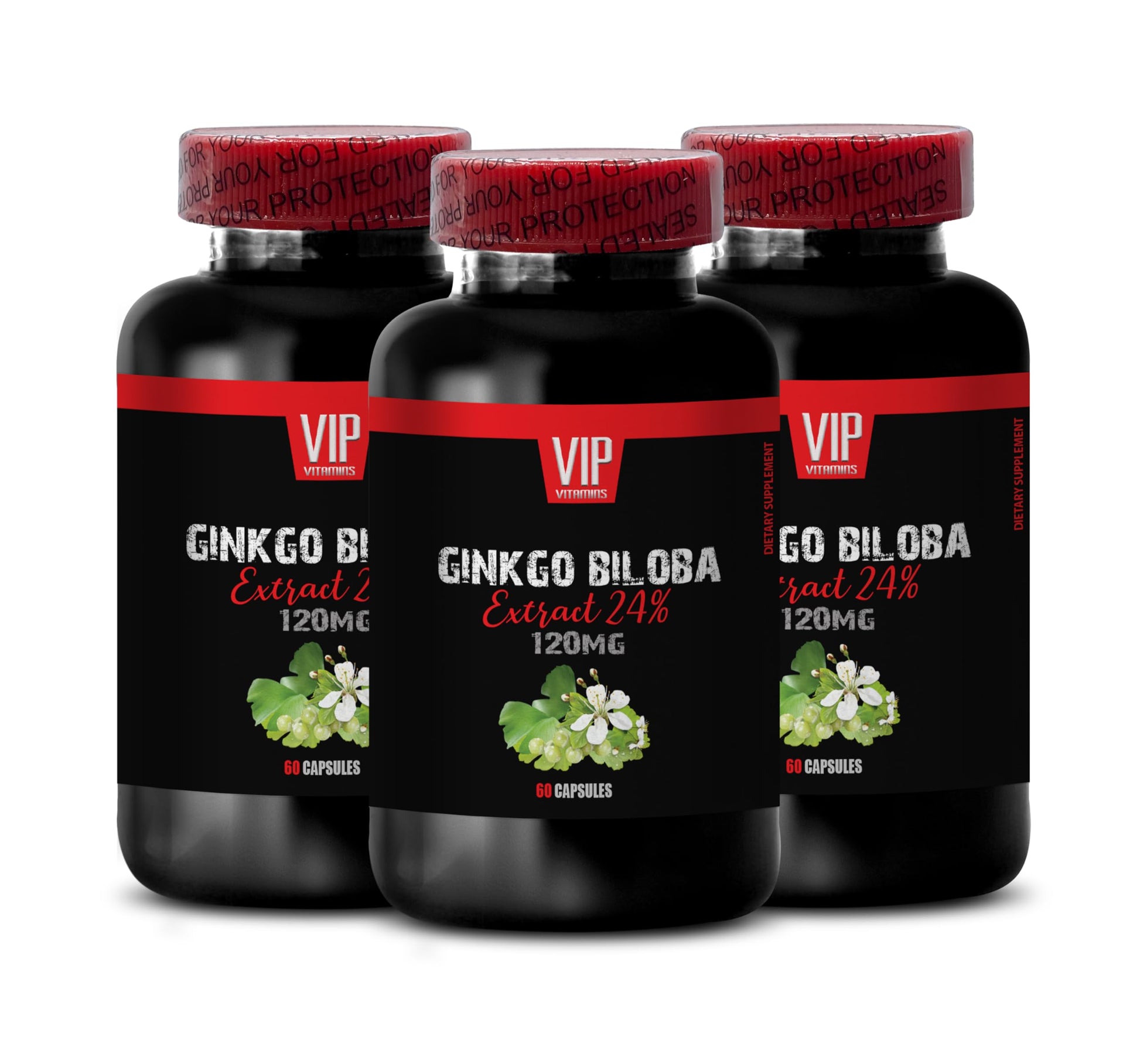 SKIN CARE SOLUTIONS Ginkgo Biloba Organic Capsule 180 Capsules