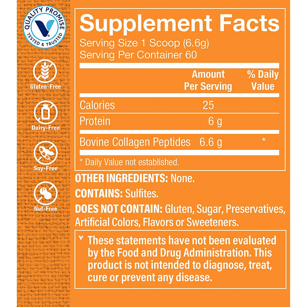 The Vitamin Shoppe Collagen Peptides Powder 14 Ounces