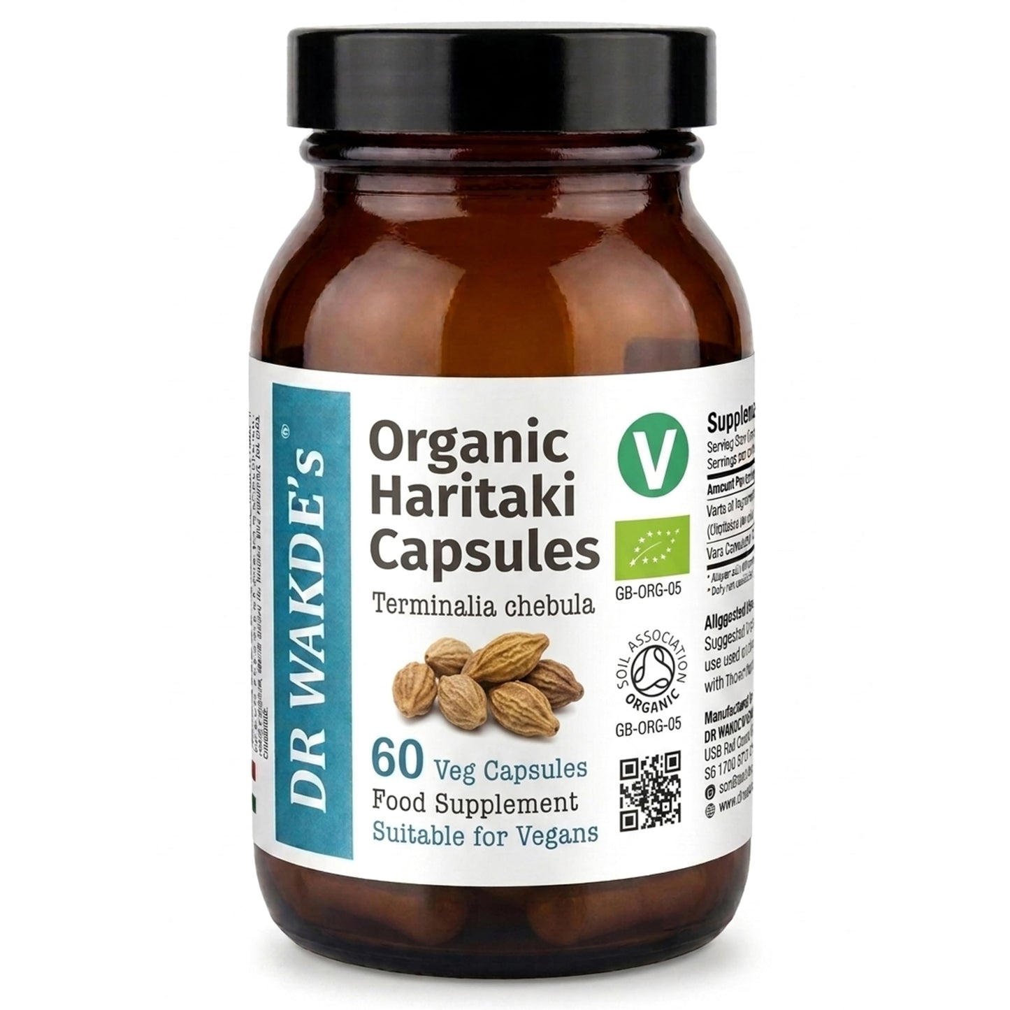 DR WAKDE's Haritaki Capsules 1 Count