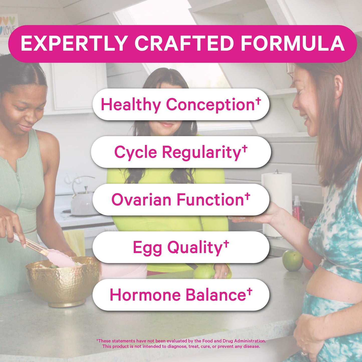 Pink Stork His + Hers Fertility Bundle Capsules, 120 Count