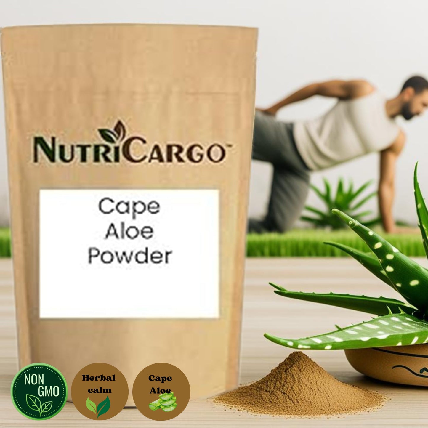 NutriCargo Cape Aloe Powder 1 Count