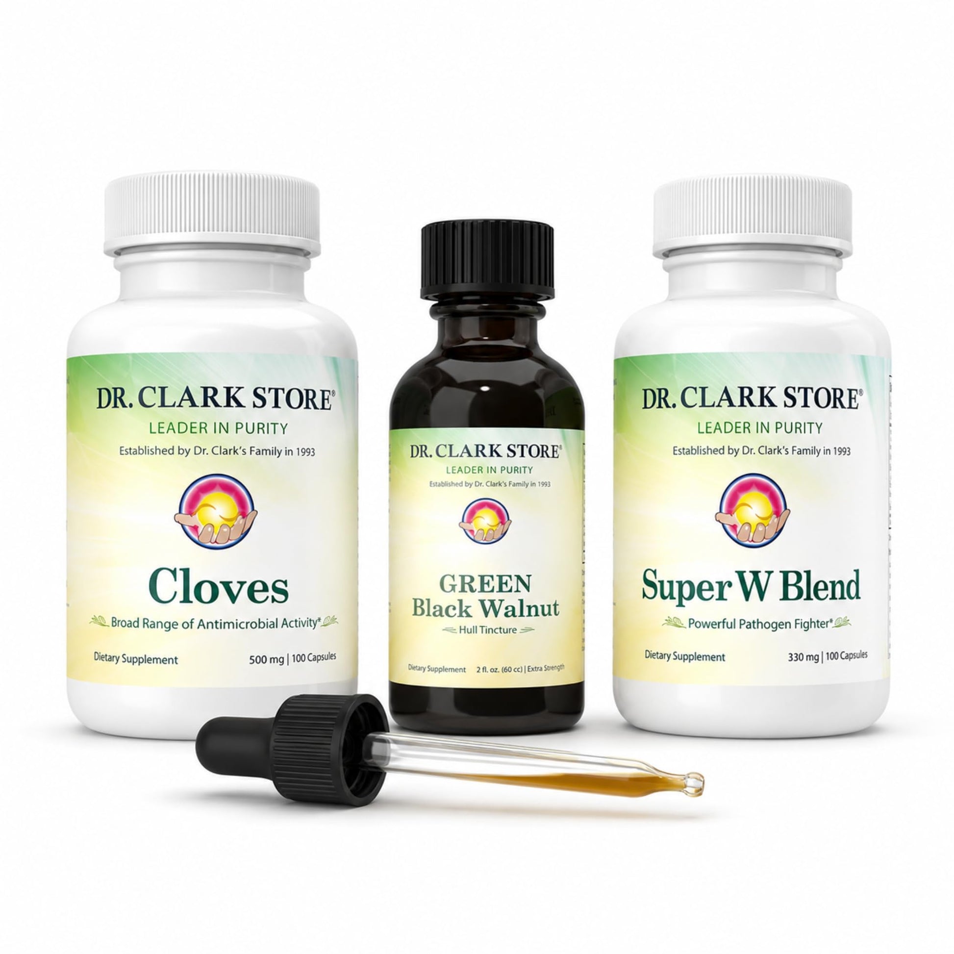 Dr Clark Store Intestine Support & Cleanse Kit Capsule 200