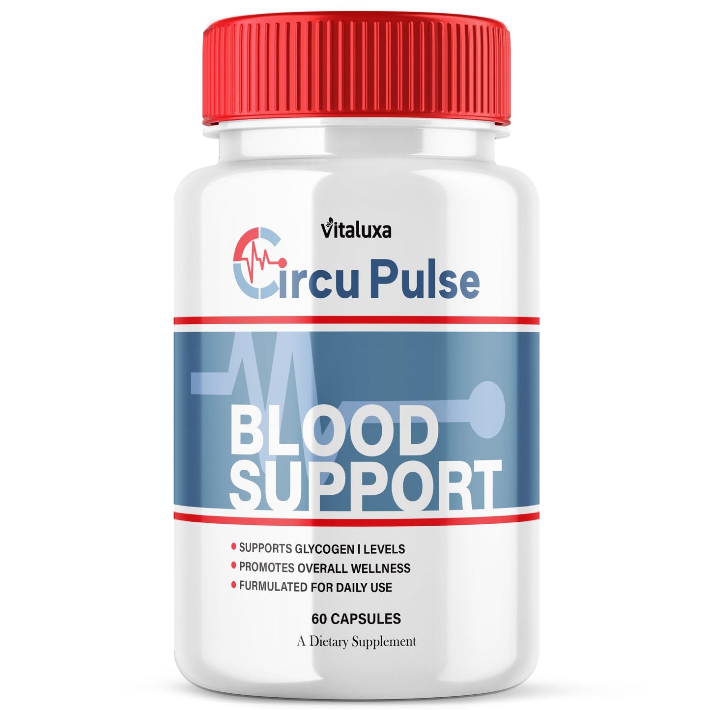 Vitaluxa CircuPulse Blood Support Capsule, 60 Count