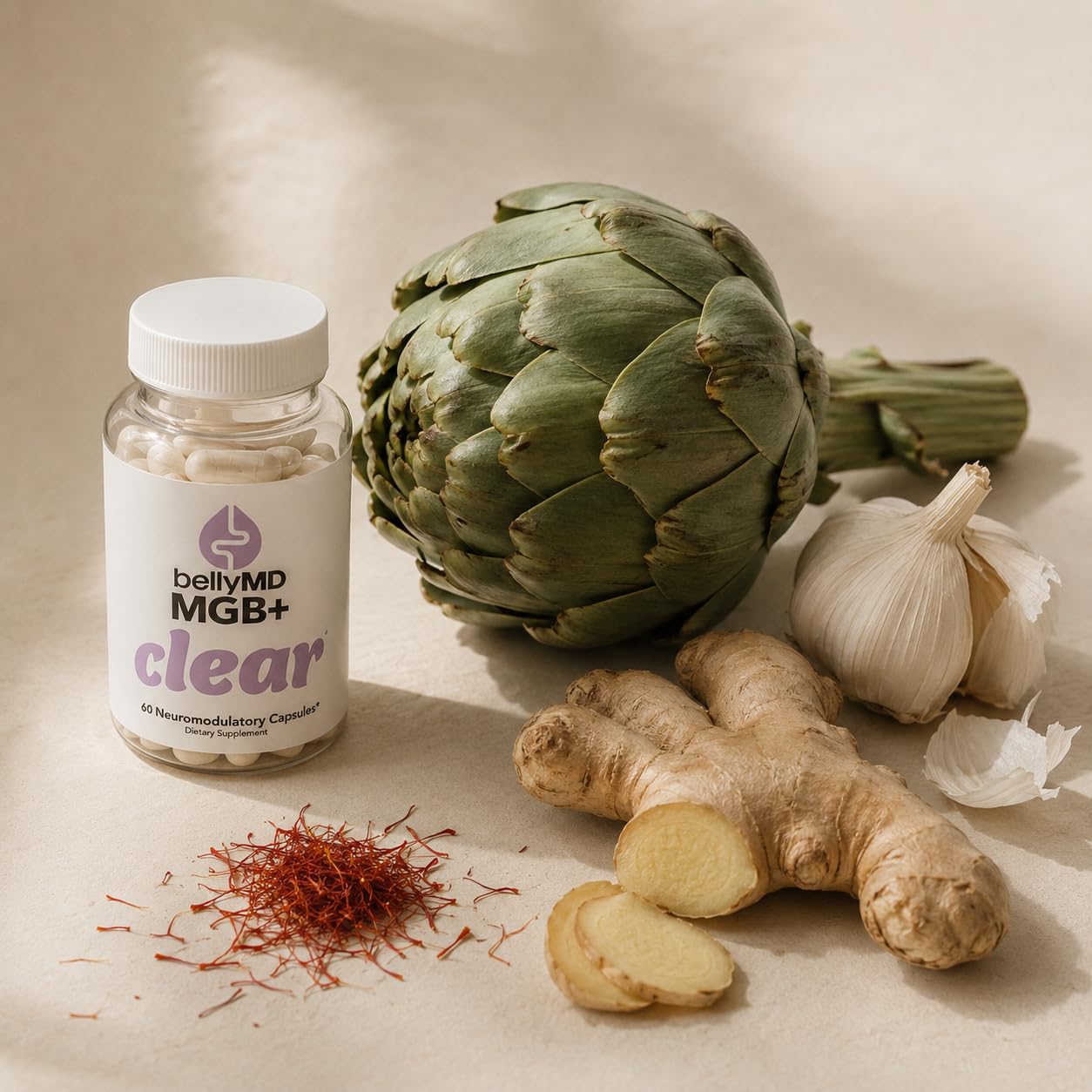 BellyMD MGB+ Clear Capsule, 60 Count