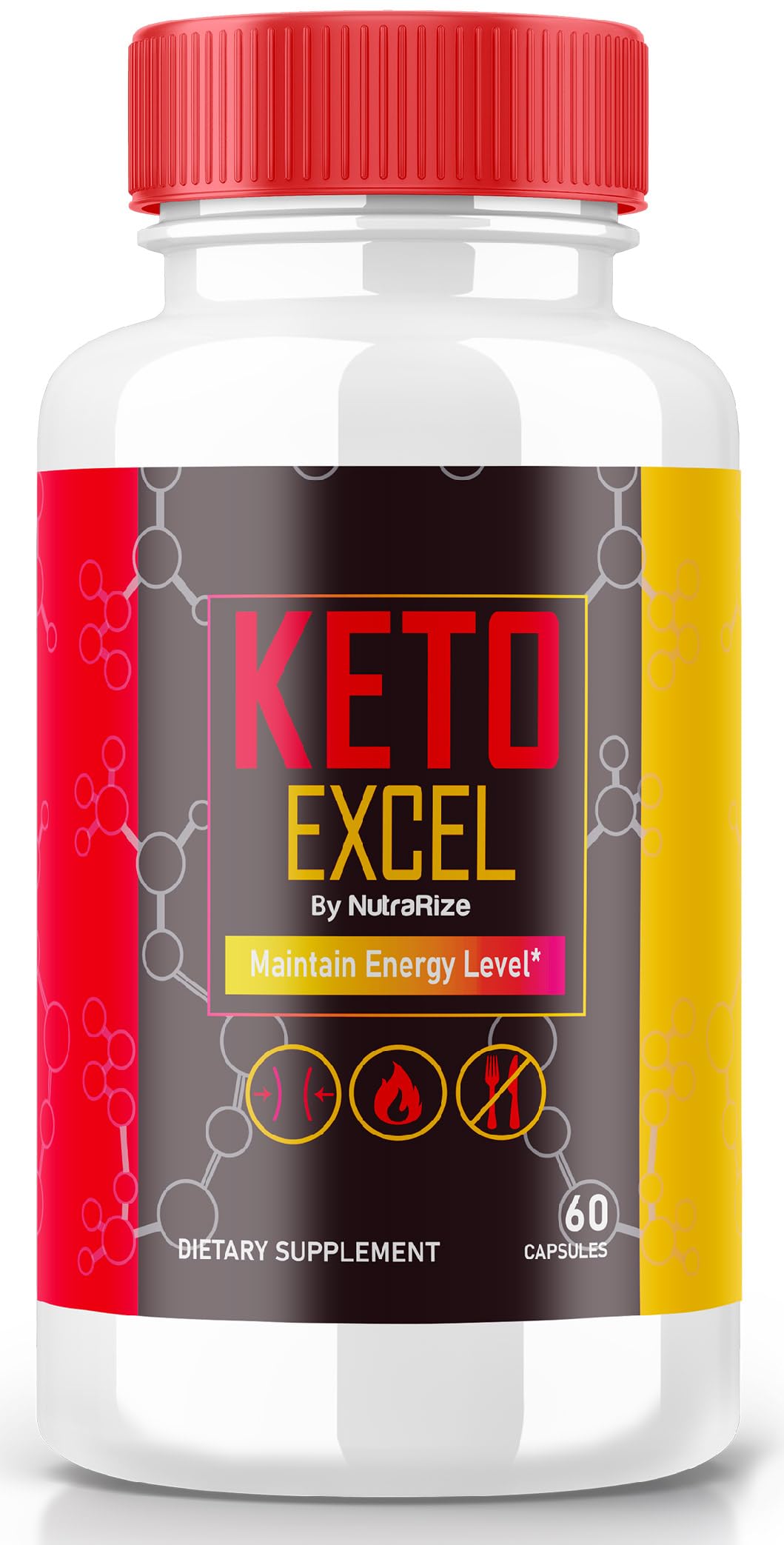 NutraRize Keto Excel Capsules, 60 Count