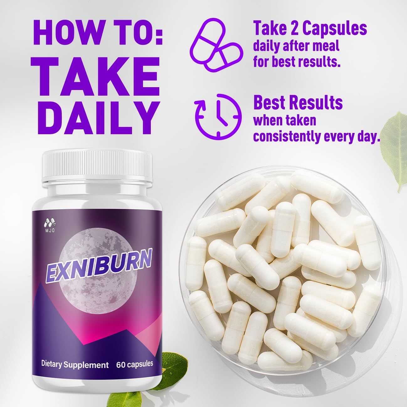 MJO Exniburn Capsules 180 Capsules