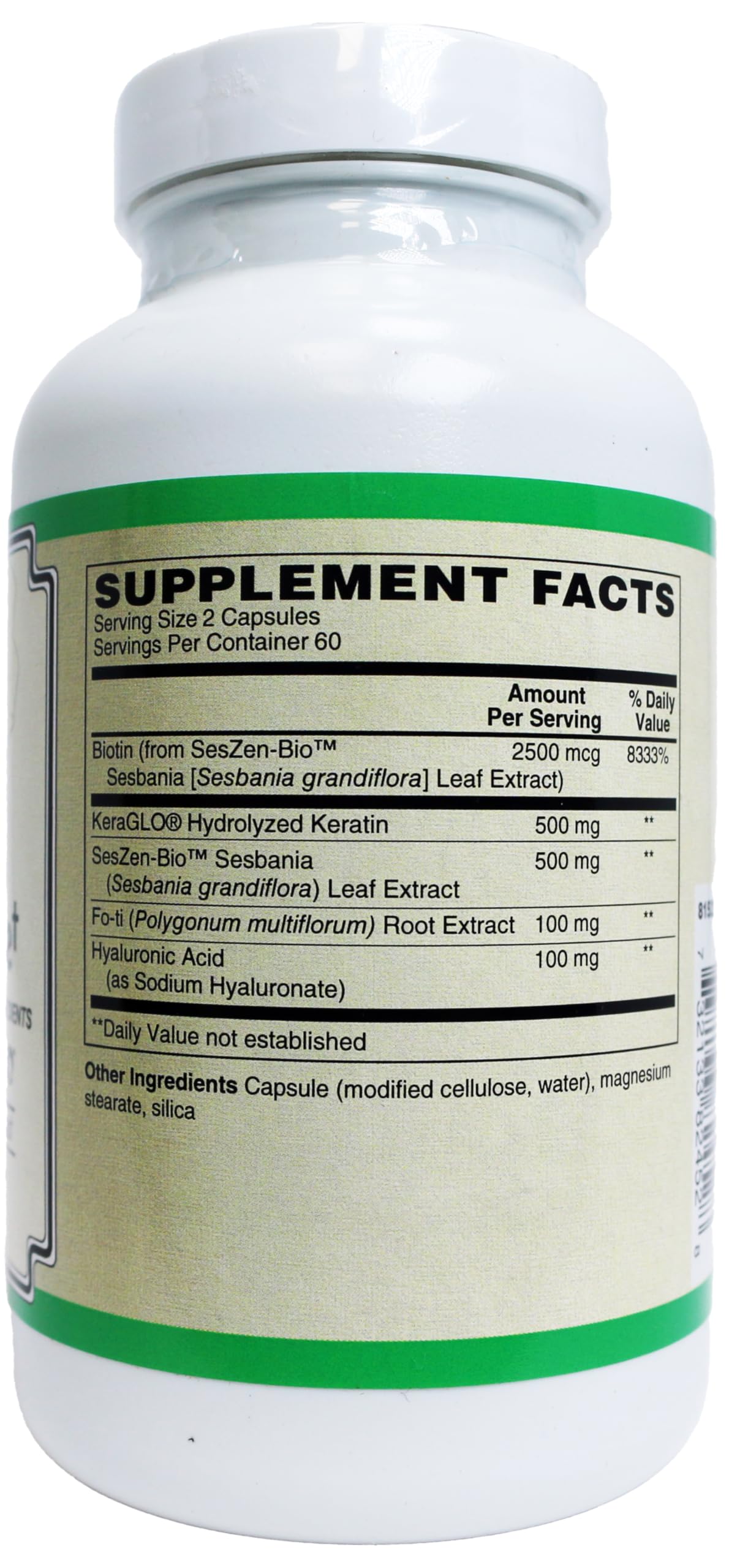 AlchePharma Advanced Beauty Care Hair Skin and Nails Supplement Capsules, 1 Count