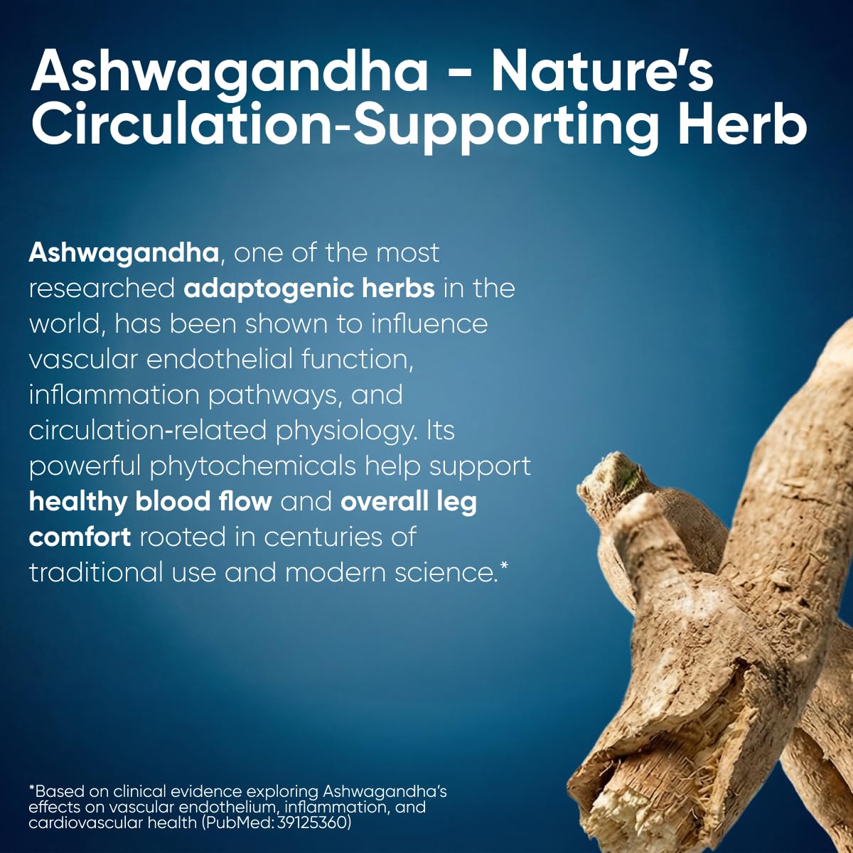 PENIKOSETE Leg Duo - Botanical Cream & Herbal Tablets for Circulation Support, Vitality, and Wellness - Ashwagandha Formula for Promoting Healthy Leg Function, 60 Tablets