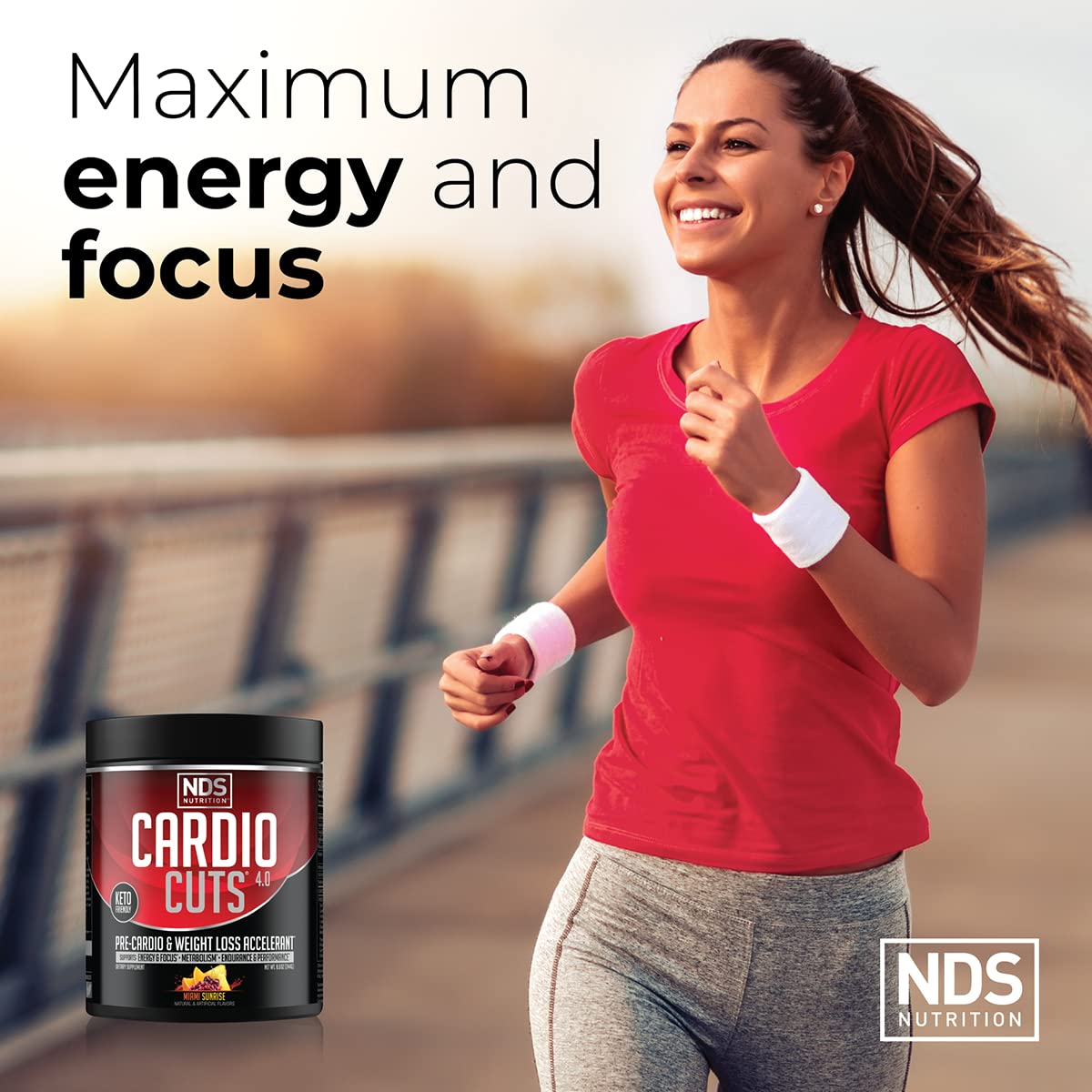 Cardio Cuts NDS Nutrition 4.0 Pre Workout Supplement Powder 8.6 oz