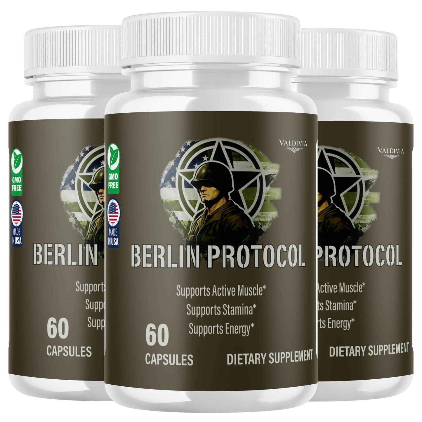 Valdivia Berlin Protocol Capsules, 180 Capsules