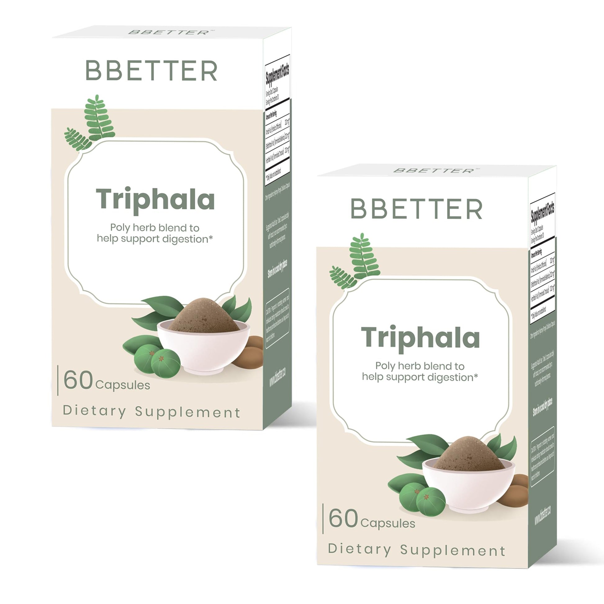 BBETTER Triphala Capsule 120 Count