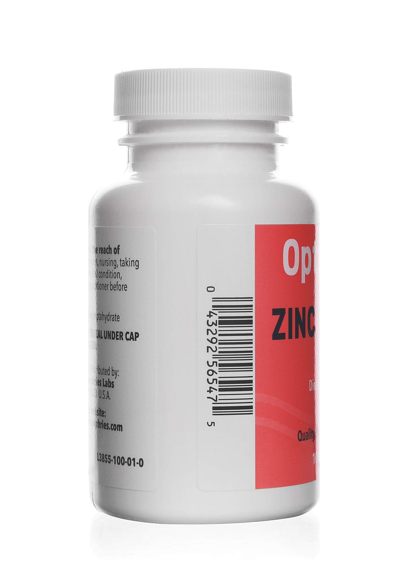 WELMATE Zinc Sulfate 220 mg Capsules, 100 Count