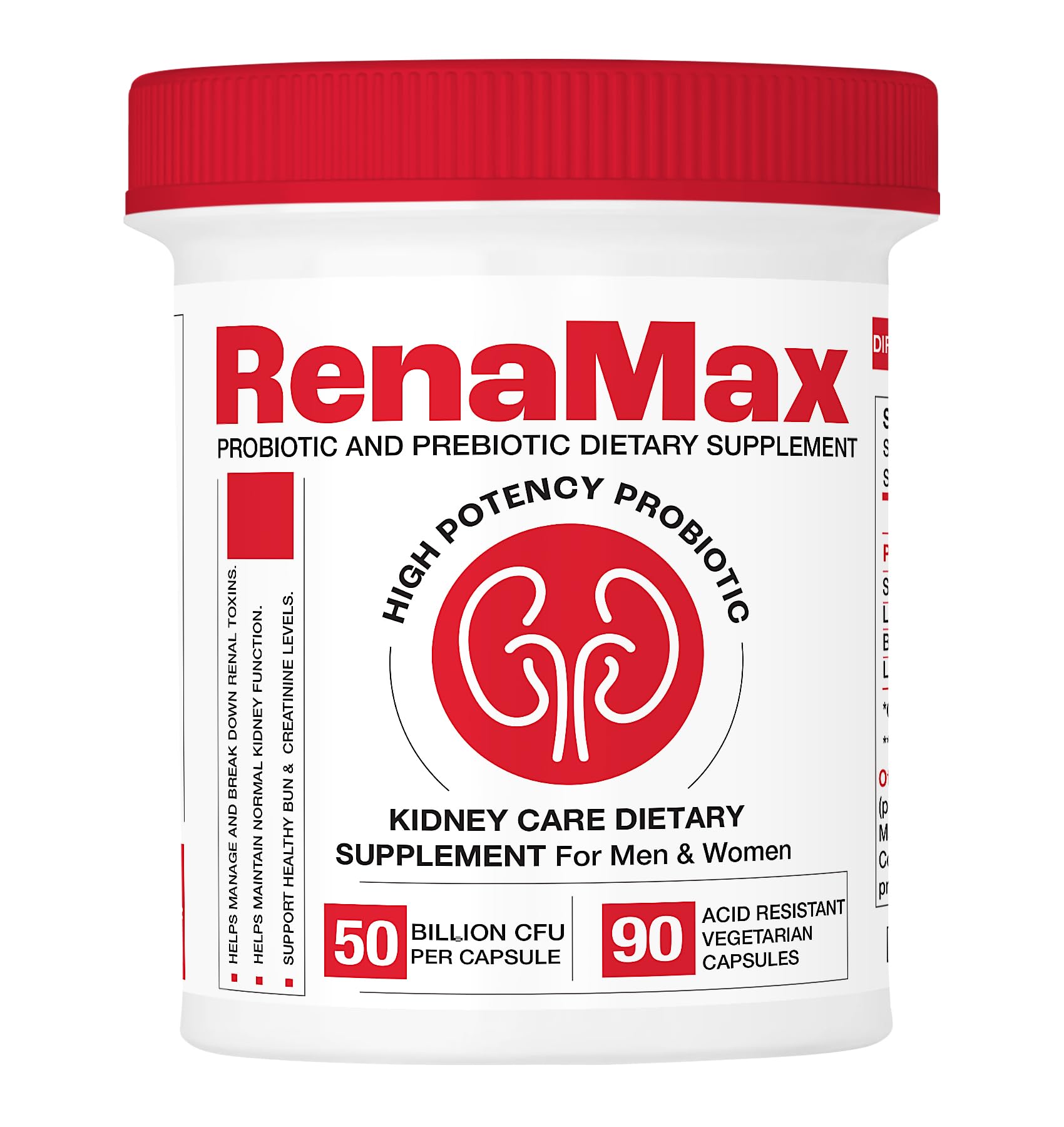 RENAMAX Kidney Restores & Kidney Care Supplement Capsule, 90 Count