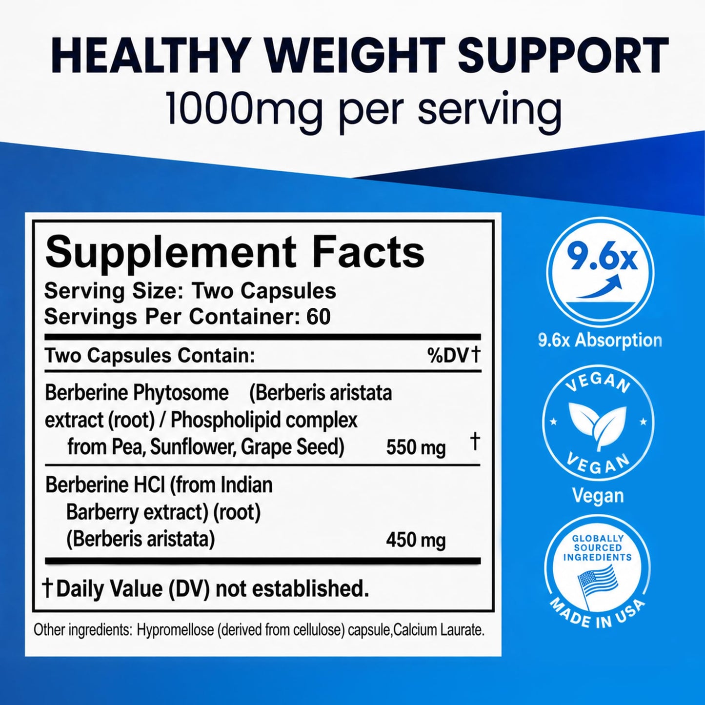 Ultimate Berberine Phytosome Capsules 120