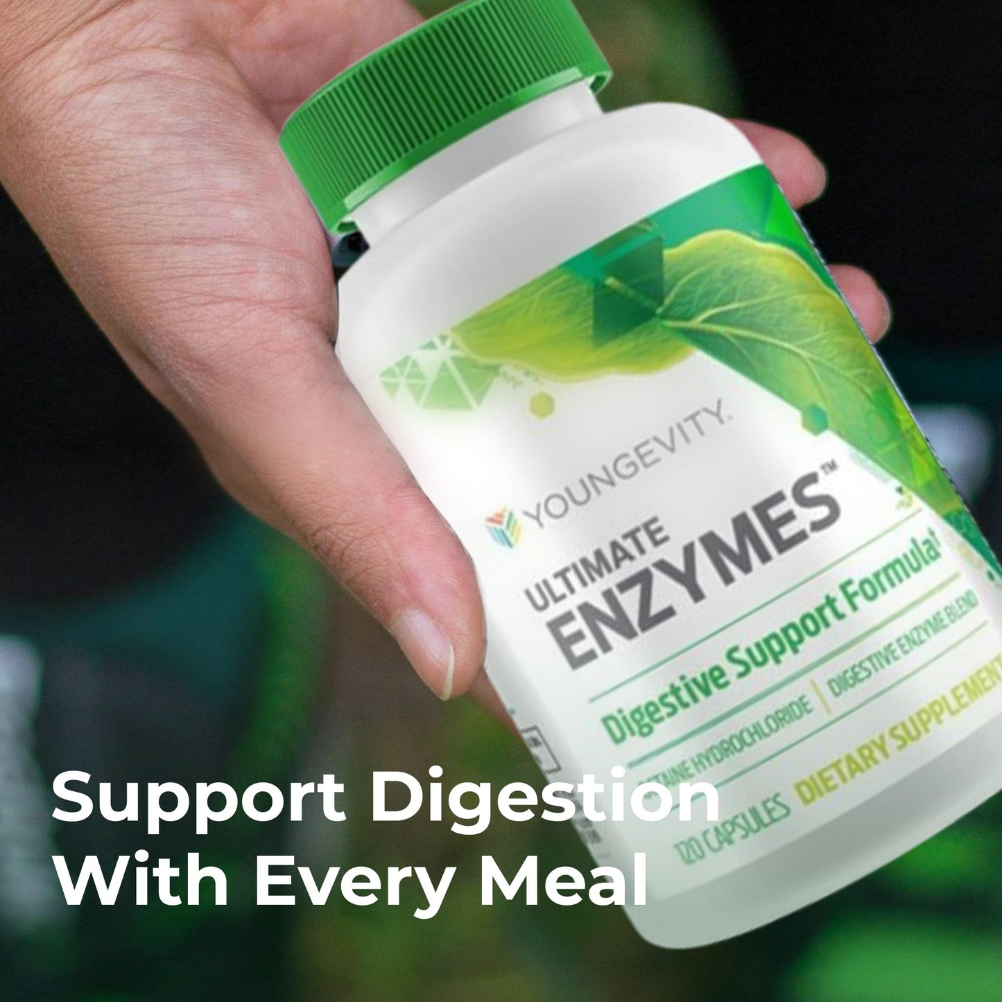 Youngevity Ultimate Enzymes Capsules 120 Count