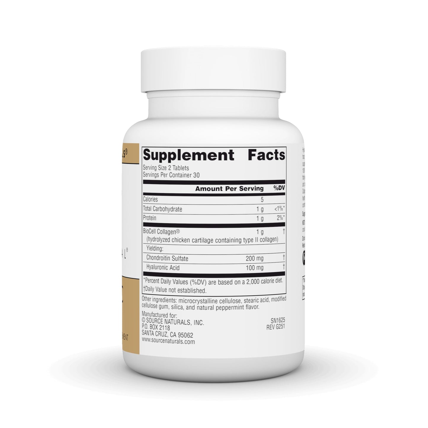 Source Naturals Skin Eternal Hyaluronic Acid 50mg, 60 Tablets