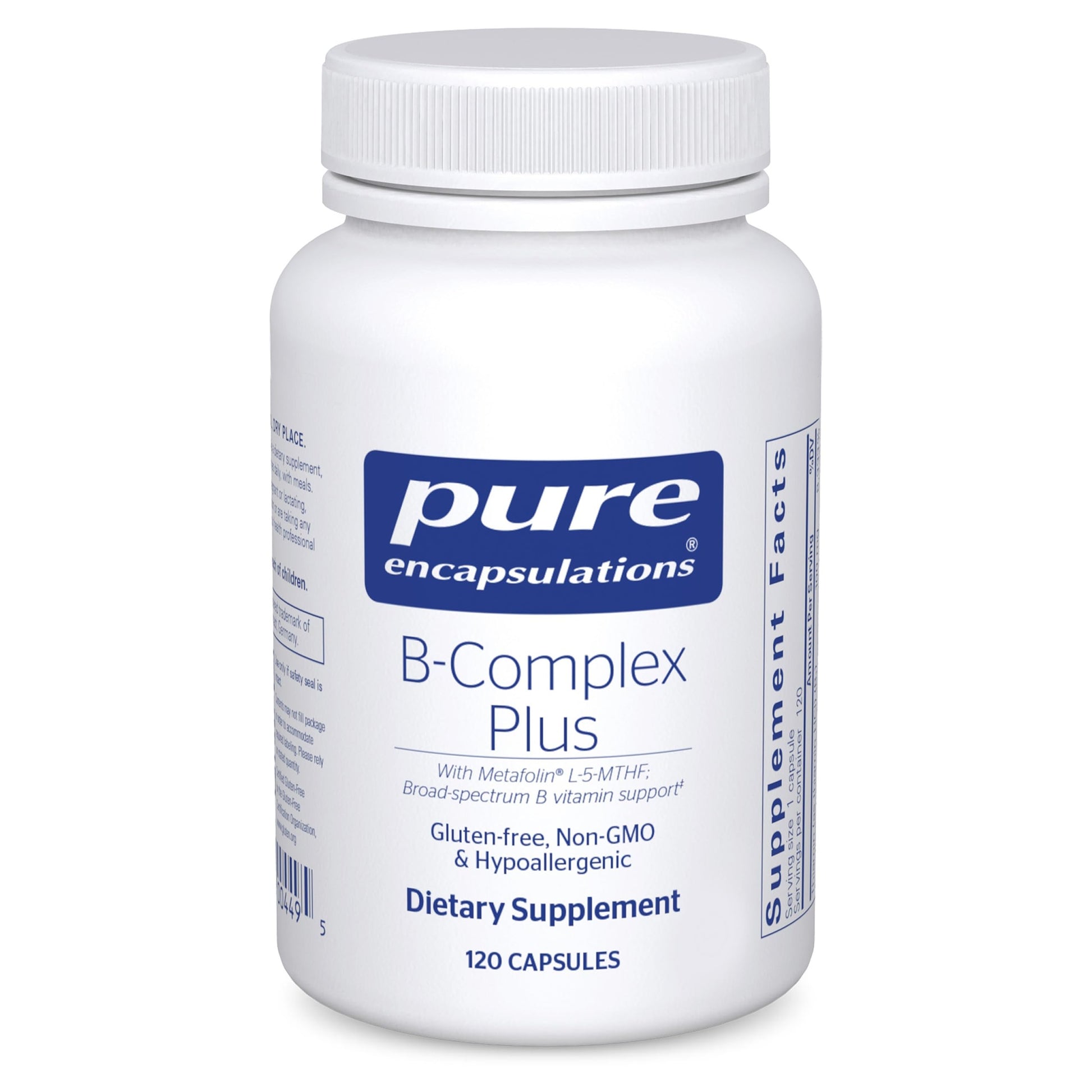 Pure Encapsulations B-Complex Plus Capsule, 120 Count