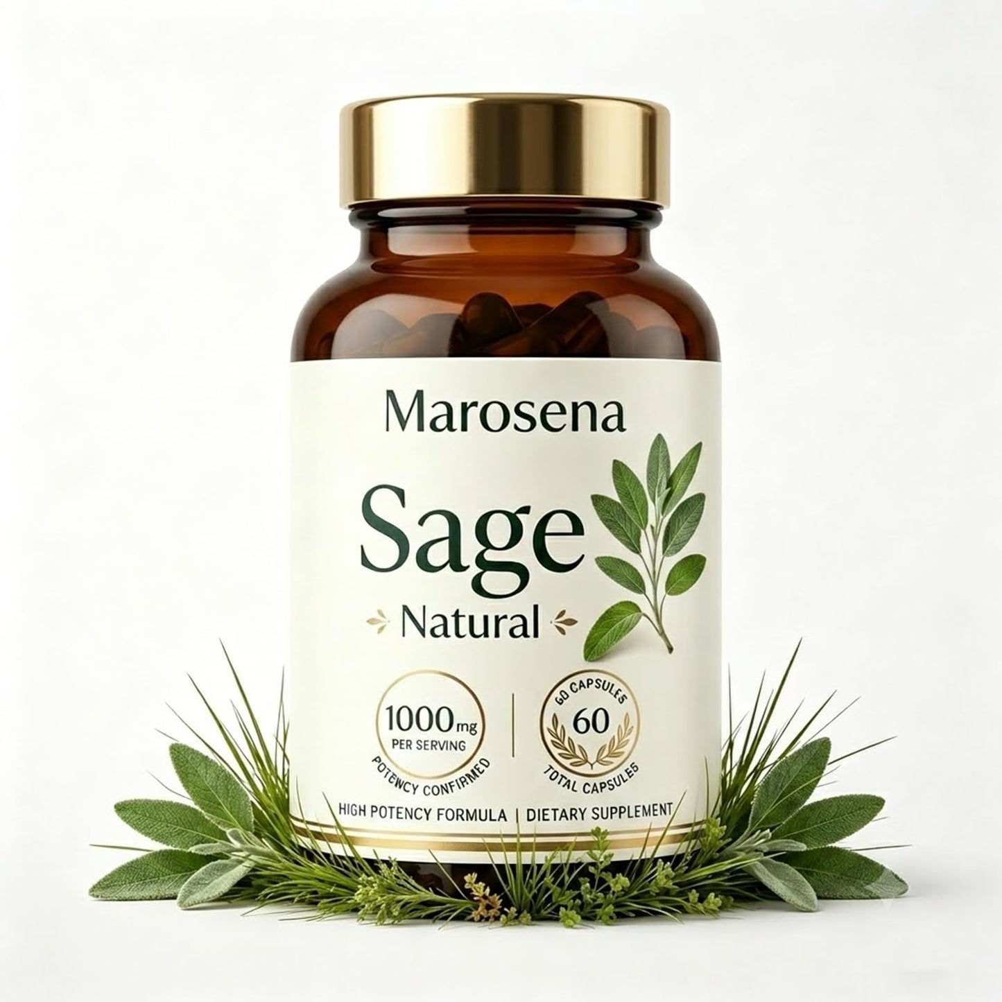 Kirosy Marosena Sage Leaf Extract Capsule, 1 Count