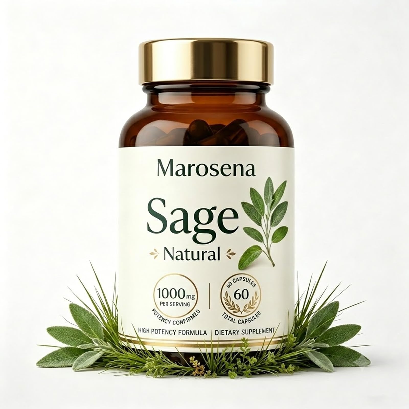 Kirosy Marosena Sage Leaf Extract Capsule, 1 Count