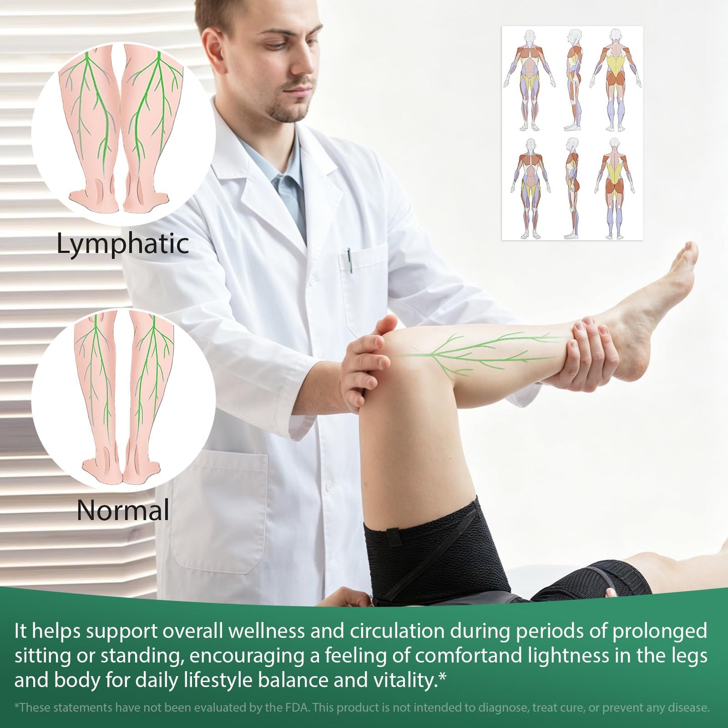 Civavo Lymphatic Drainage Supplement Capsules, 60 Capsules