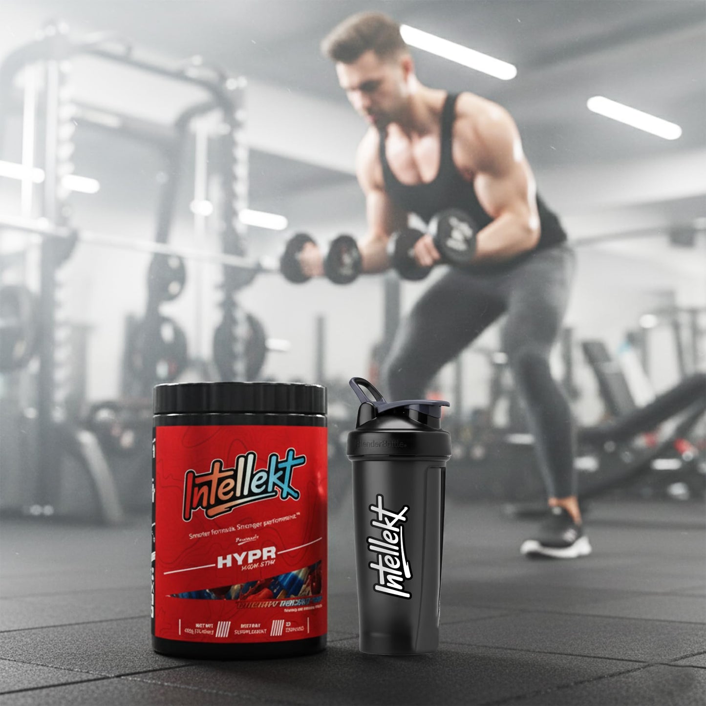 INTELLEKT Lifestyle Hypr High Stim Pre Workout Powder, 20 Servings