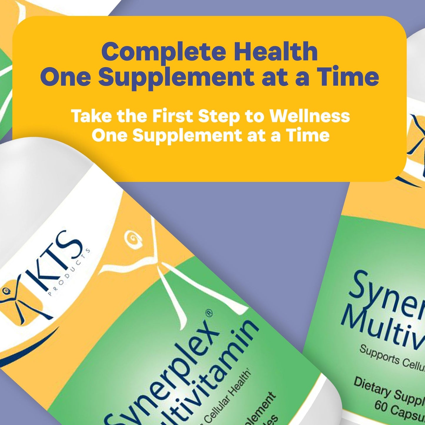 Synerplex Multivitamin - Complete Nutrition Every Day - Energy Support and Immunity Booster Capsules, 60