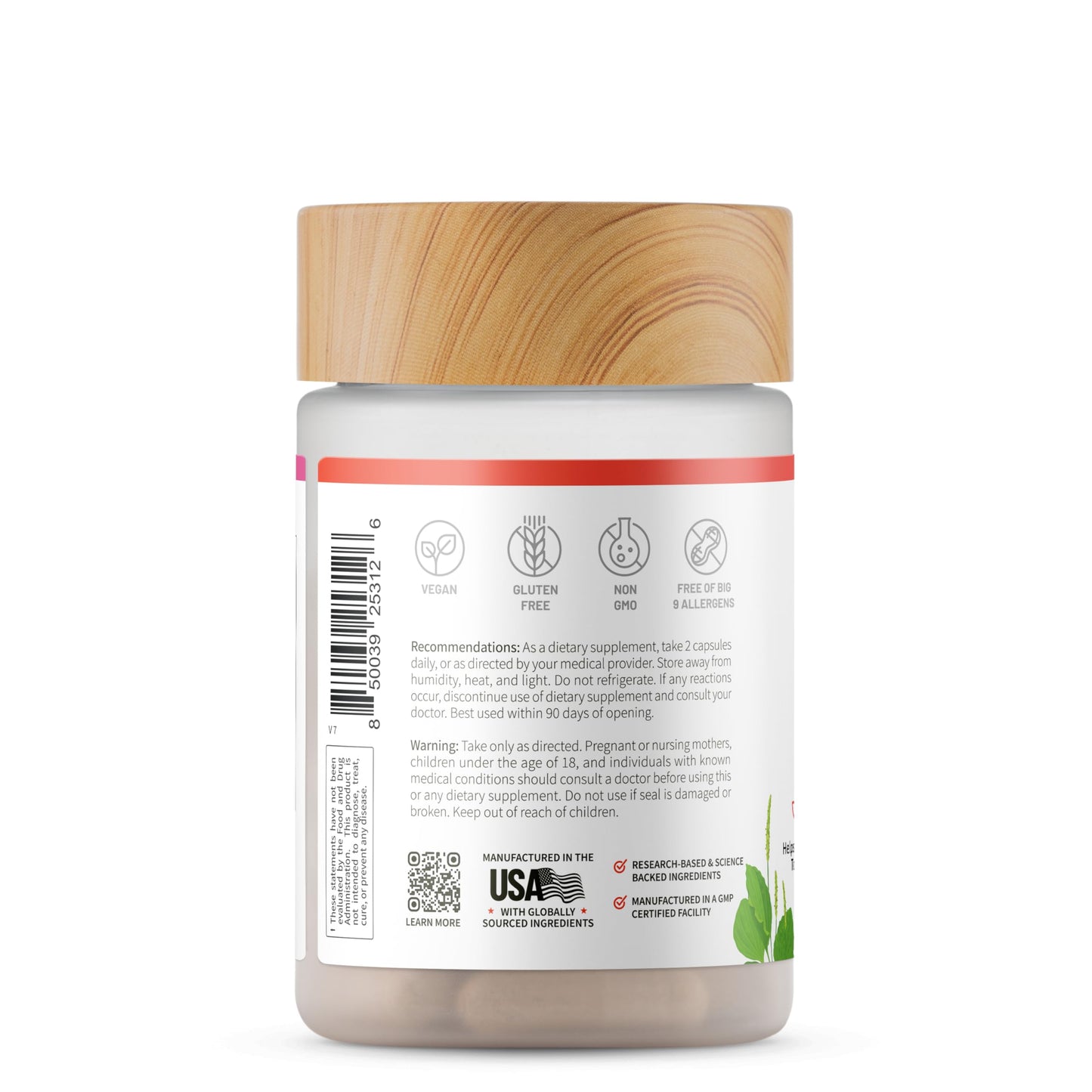 Snap Supplements Detox Blend to Support Gut Health 60 Capsules