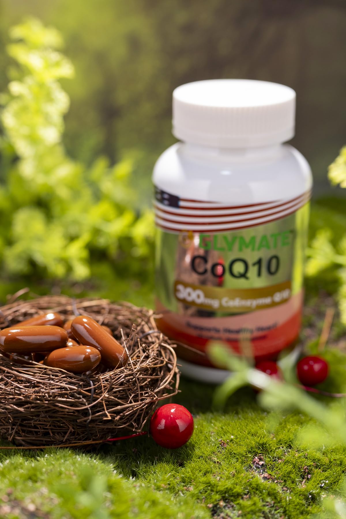 Glymate CoEnzyme Q10 300mg Softgels, 120 Count