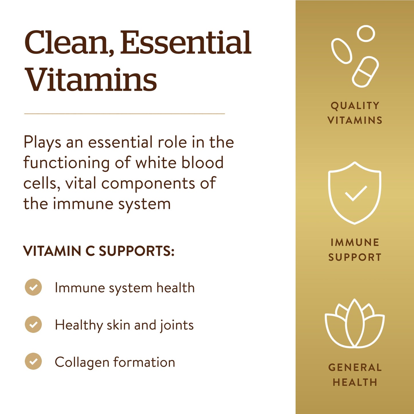 Solgar Vitamin C 1000 mg Vegetable Capsules, 250 Count