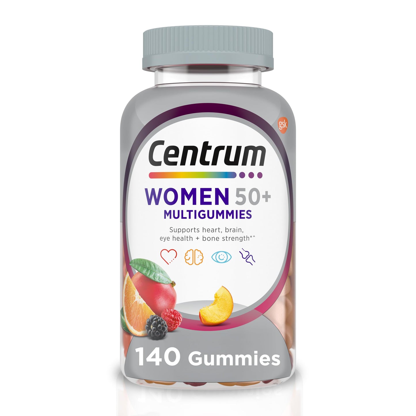 Centrum MultiGummies for Women 50 Plus Gummy, 140 Count