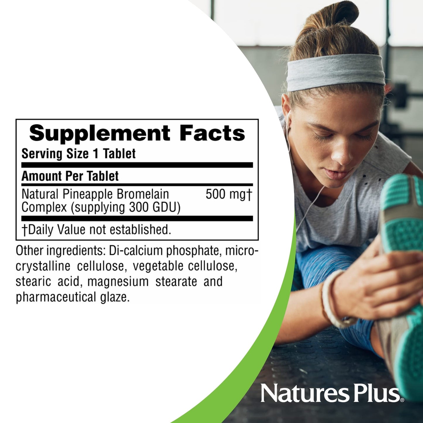 NaturesPlus Bromelain Tablet 60 Tablets