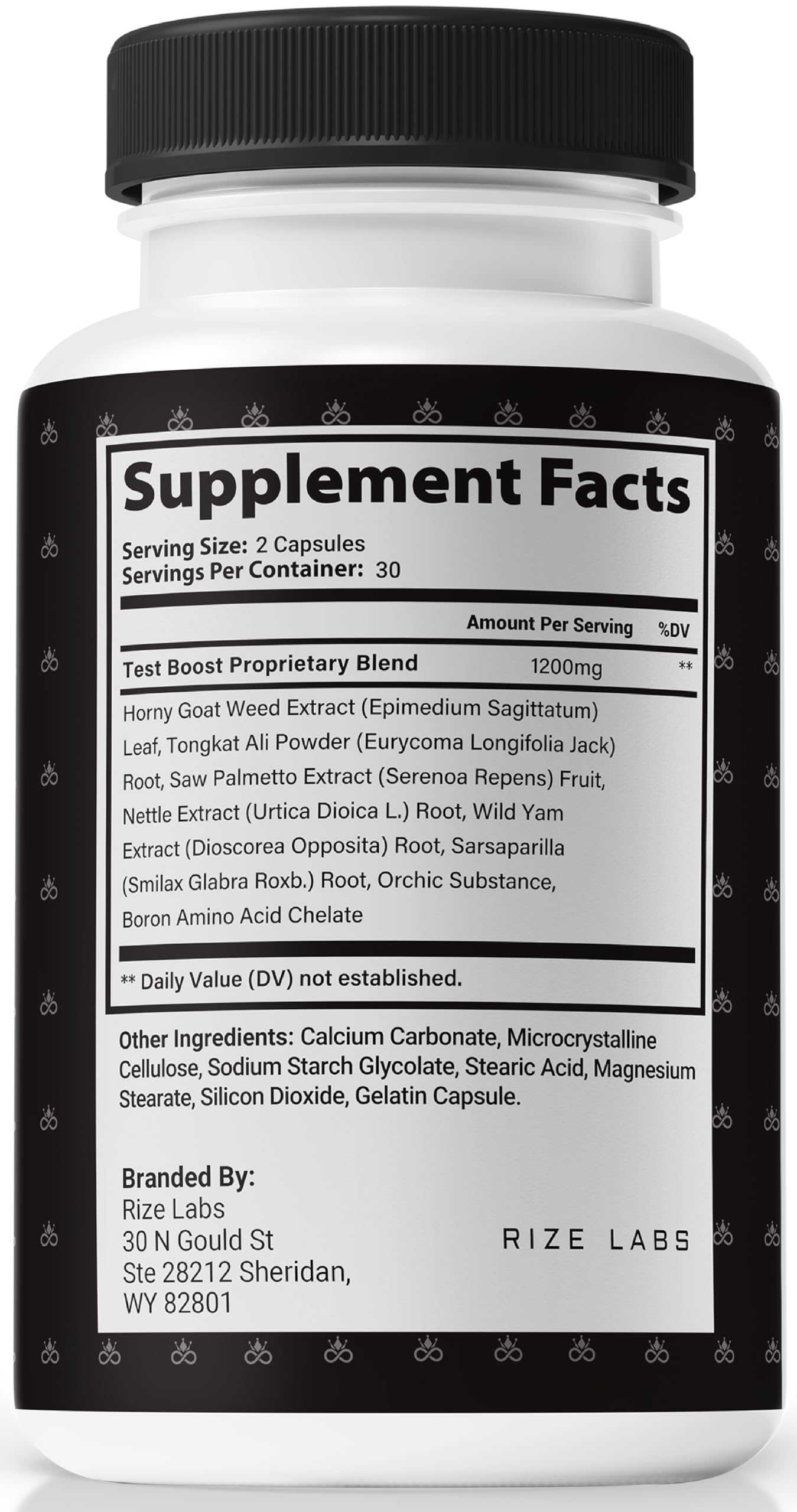 Rize Labs Emperor's Vigor Tonic for Men Capsule, 300 Capsules
