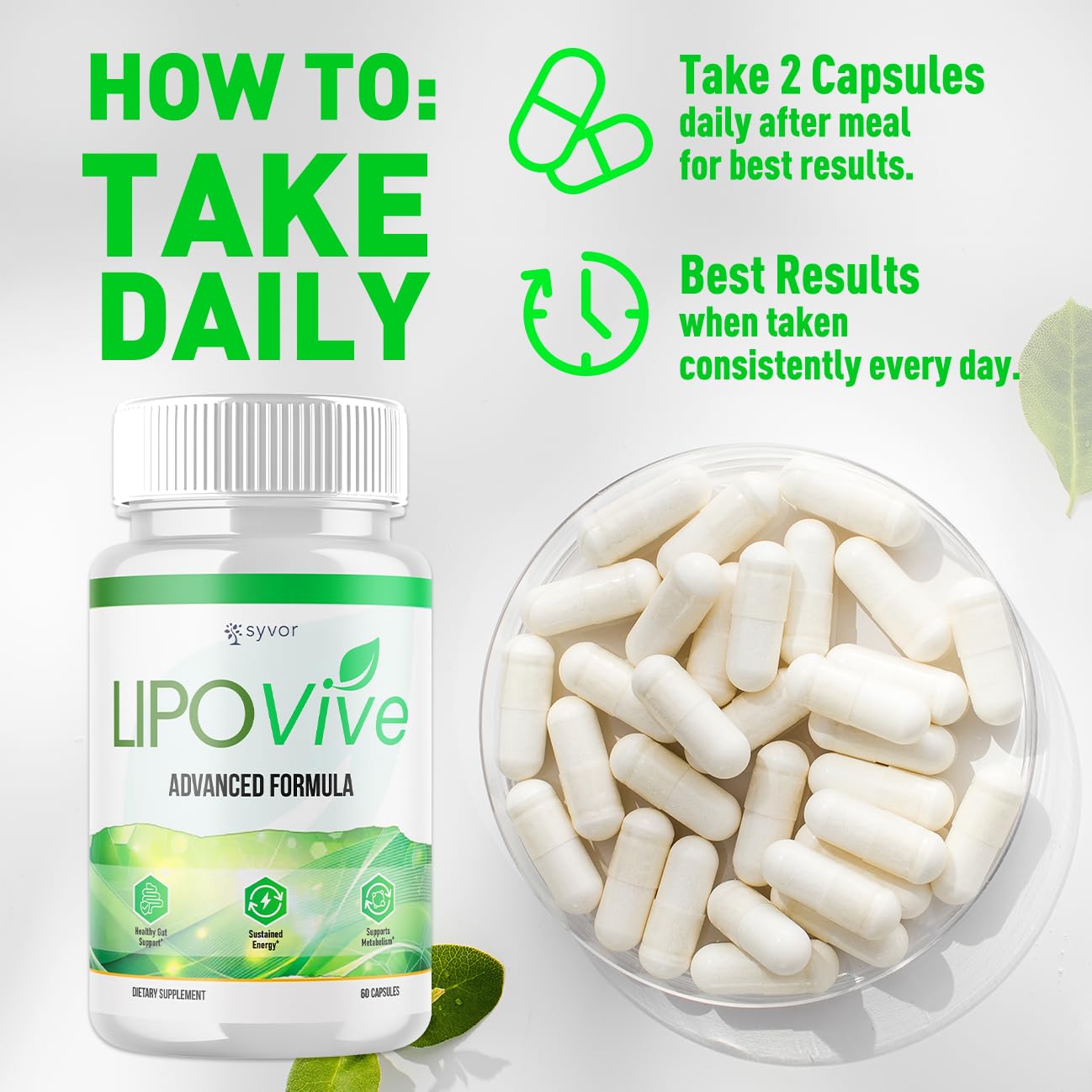 Syvor Lipovive Capsules 60 Capsules