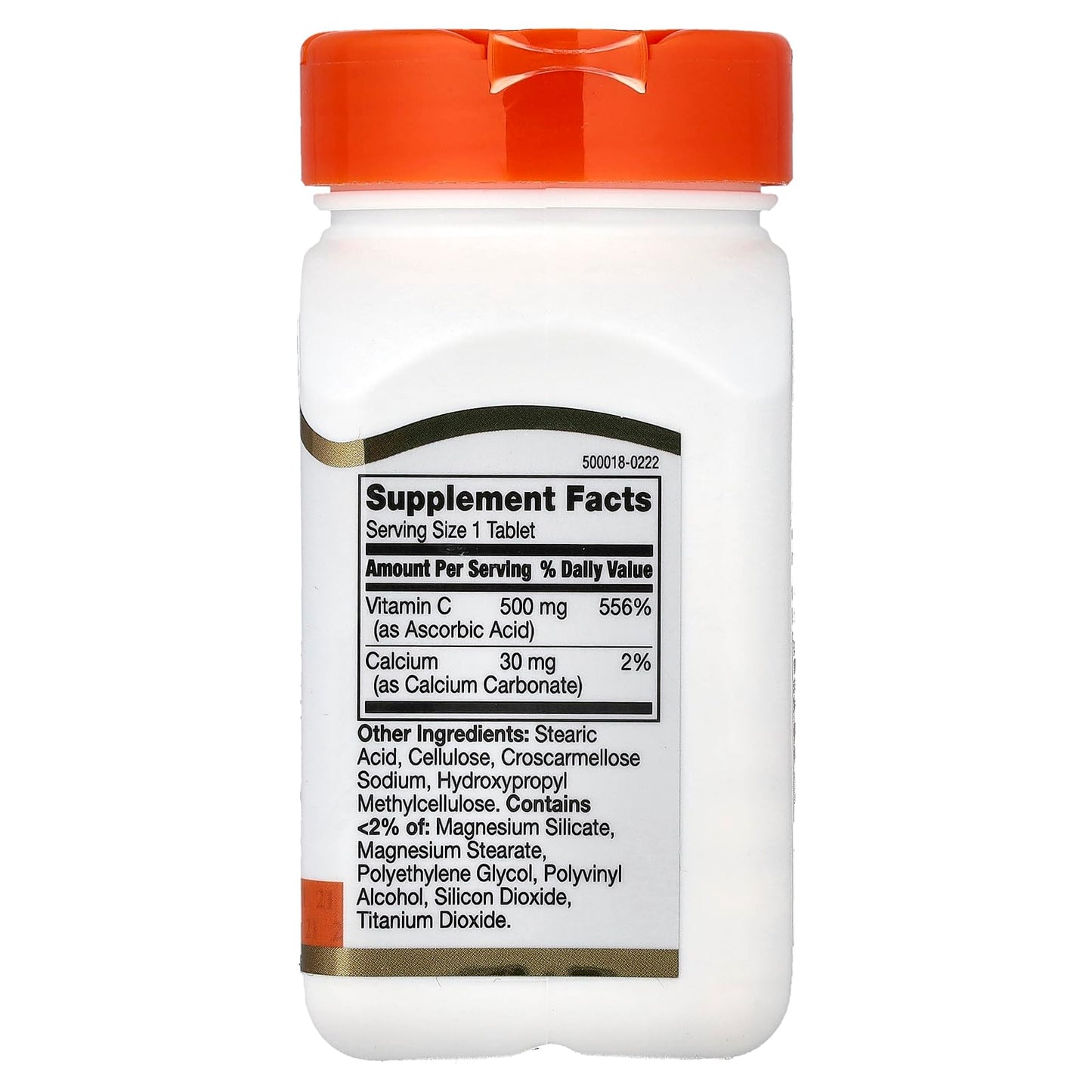 21st Century Vitamin C 500 mg Tablets, 110 Count
