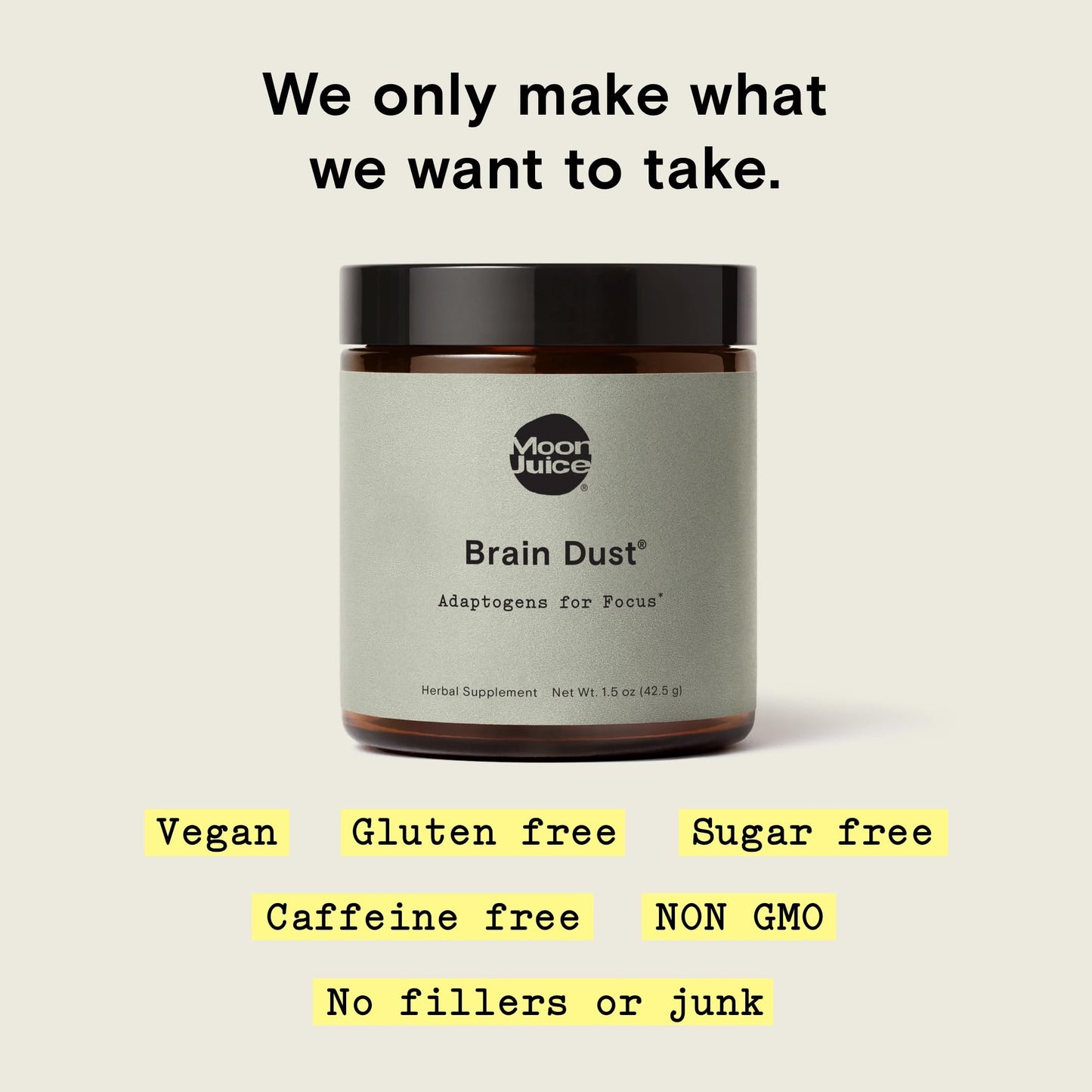 Moon Juice Brain Dust Powder 1.5 oz