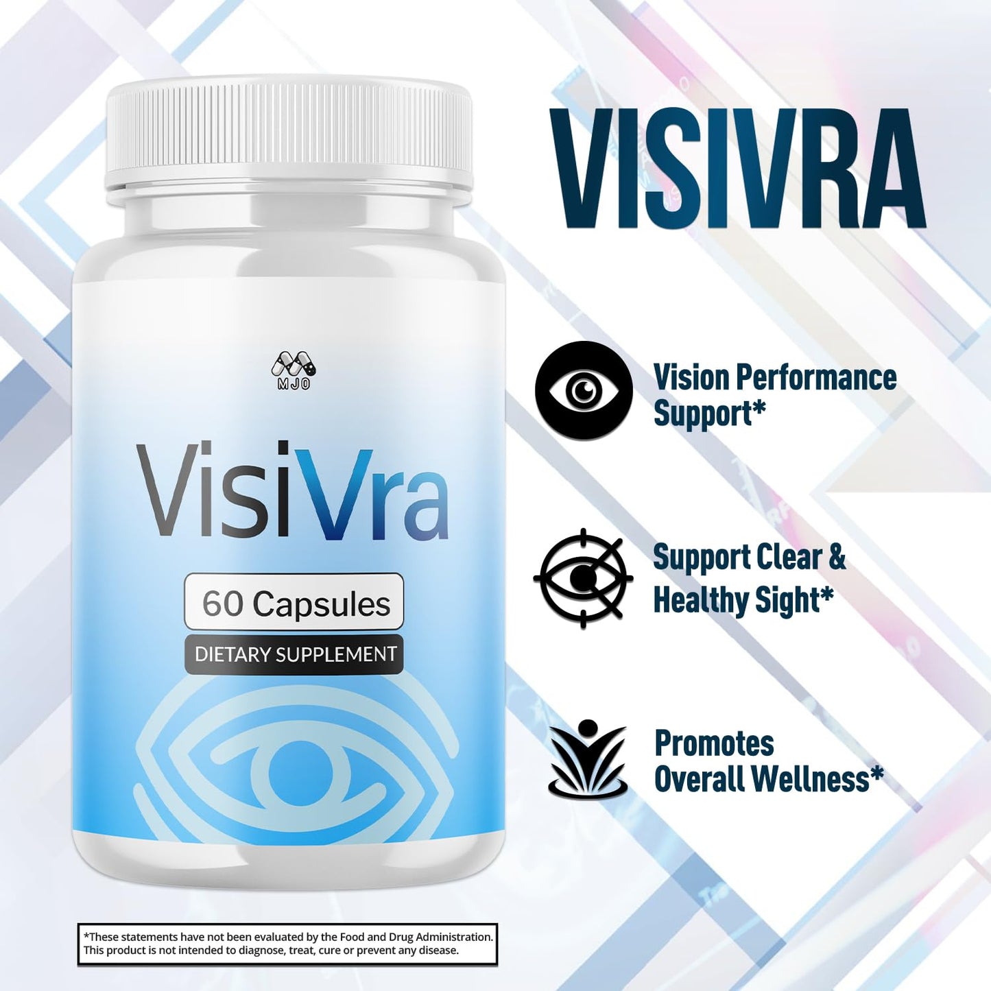 MJO Visivra Vision Pills Capsule 120 Capsules