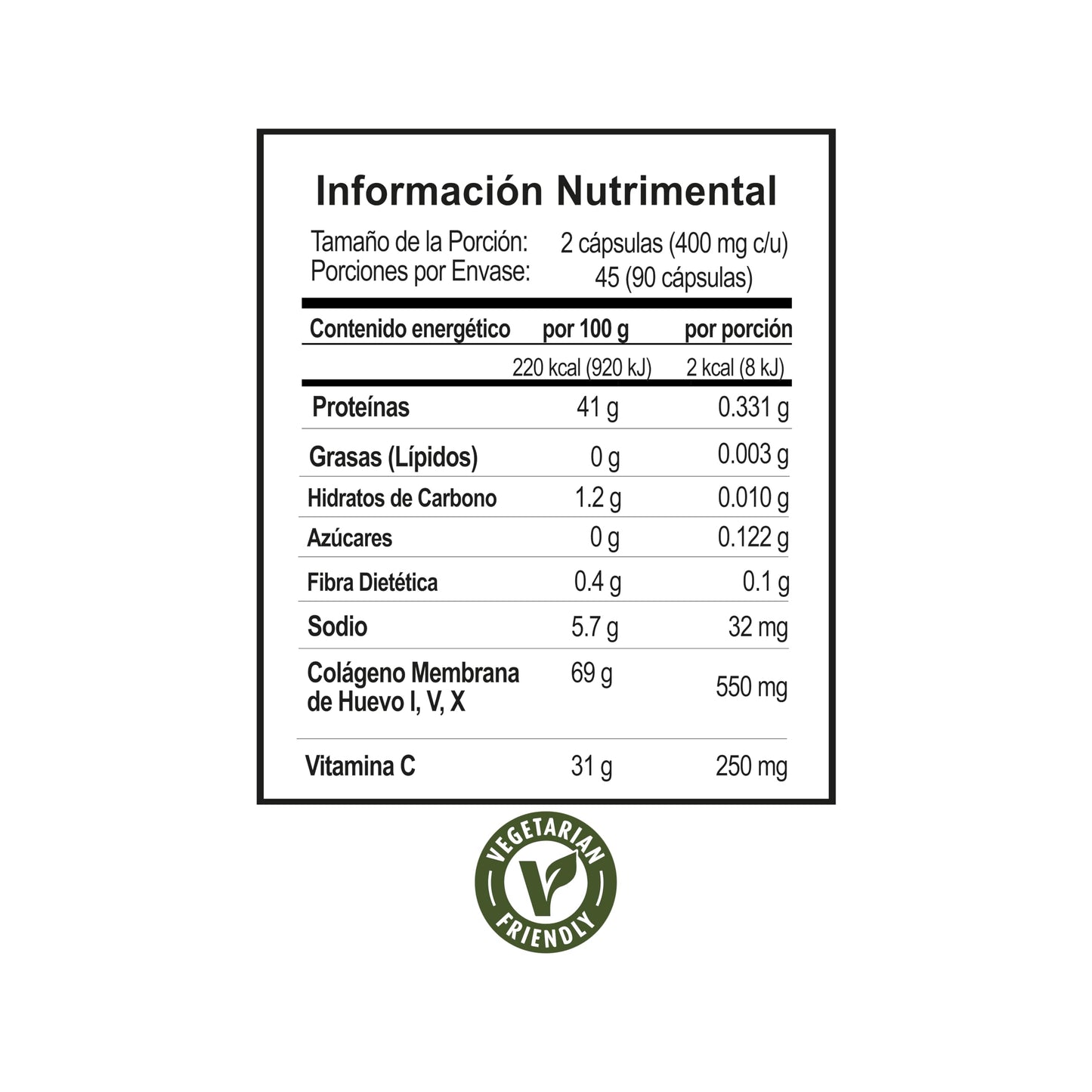 THE MIX SUPERFOODS Collagen KollaGen IVX-Hem + Vitamin C Capsules, 90 Capsules