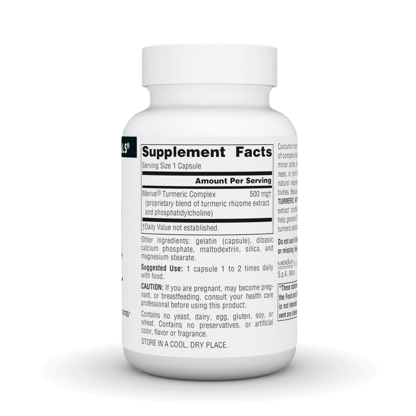 Source Naturals Turmeric with Meriva 500mg - 60 Capsules