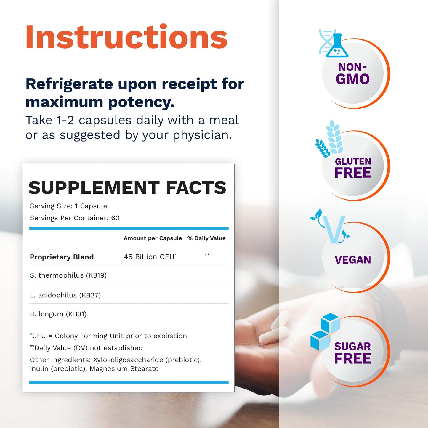 Kibow Renadyl Kidney Probiotic 180 Capsules